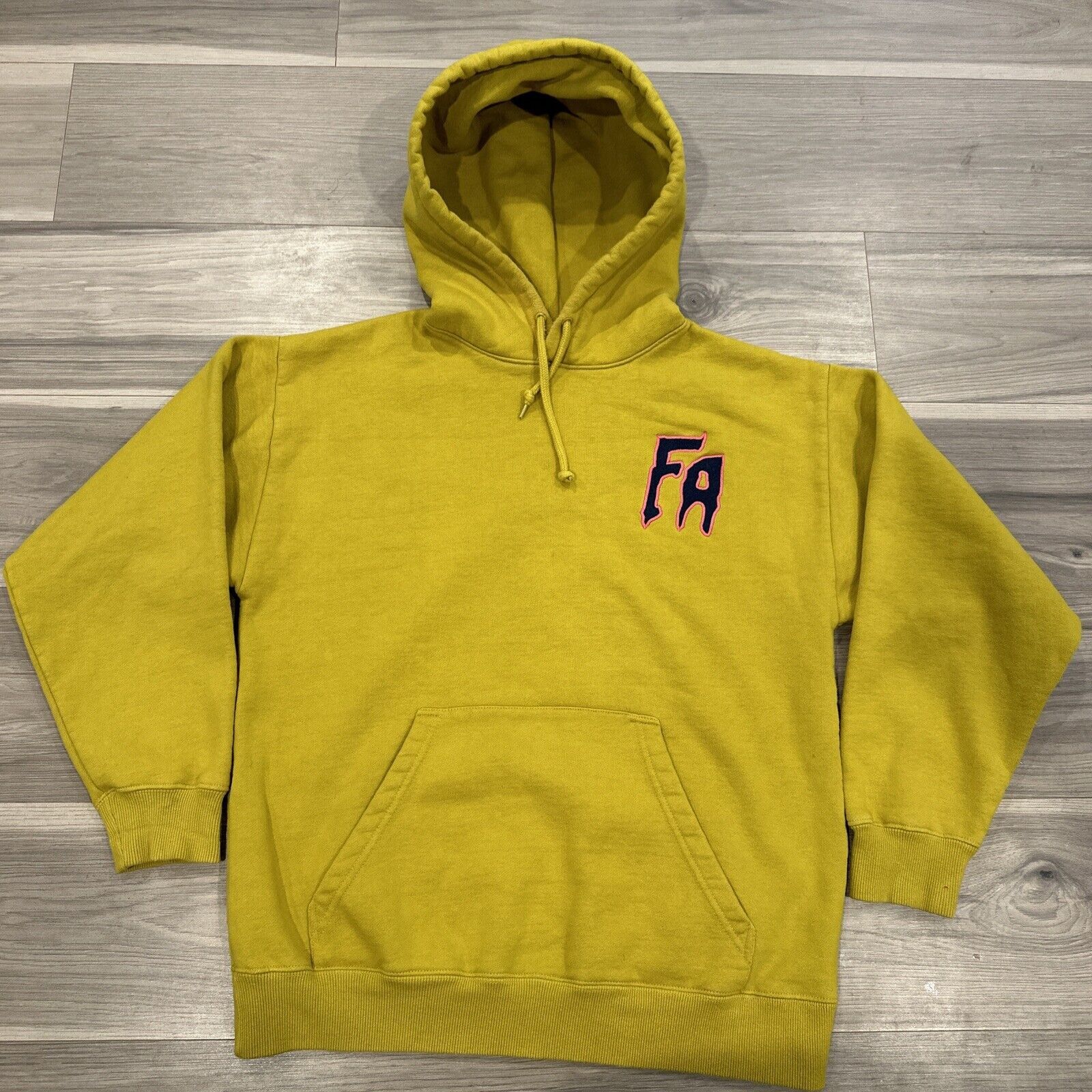 Men's Y2K shops FA “Metal Face” Hoodie (Sz.M)