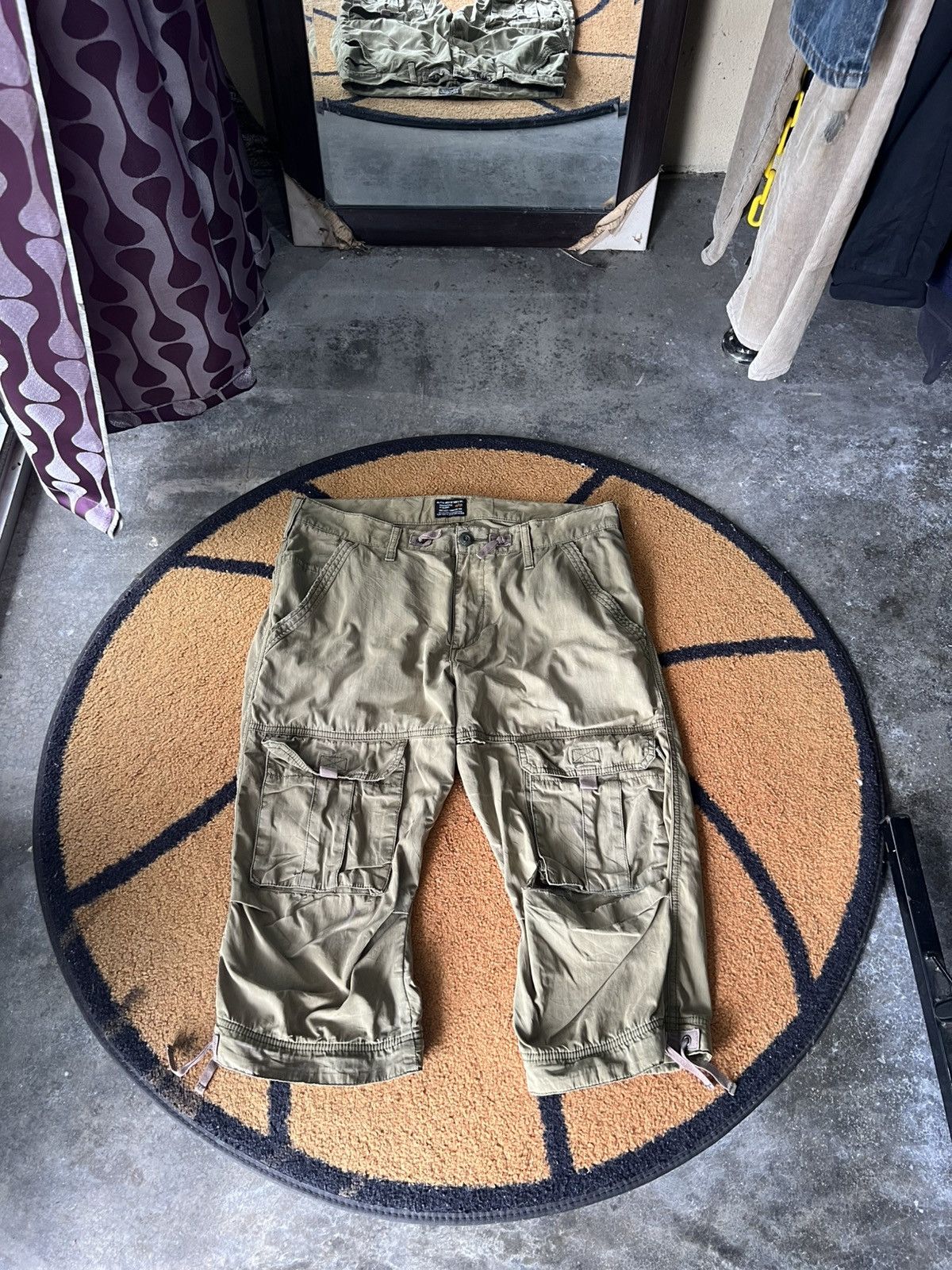 Alpha Industries 🔥Rare Alpha Industries Front Pockets Short Cargo Pants Size US 36 / EU 52 - 1 Thumbnail