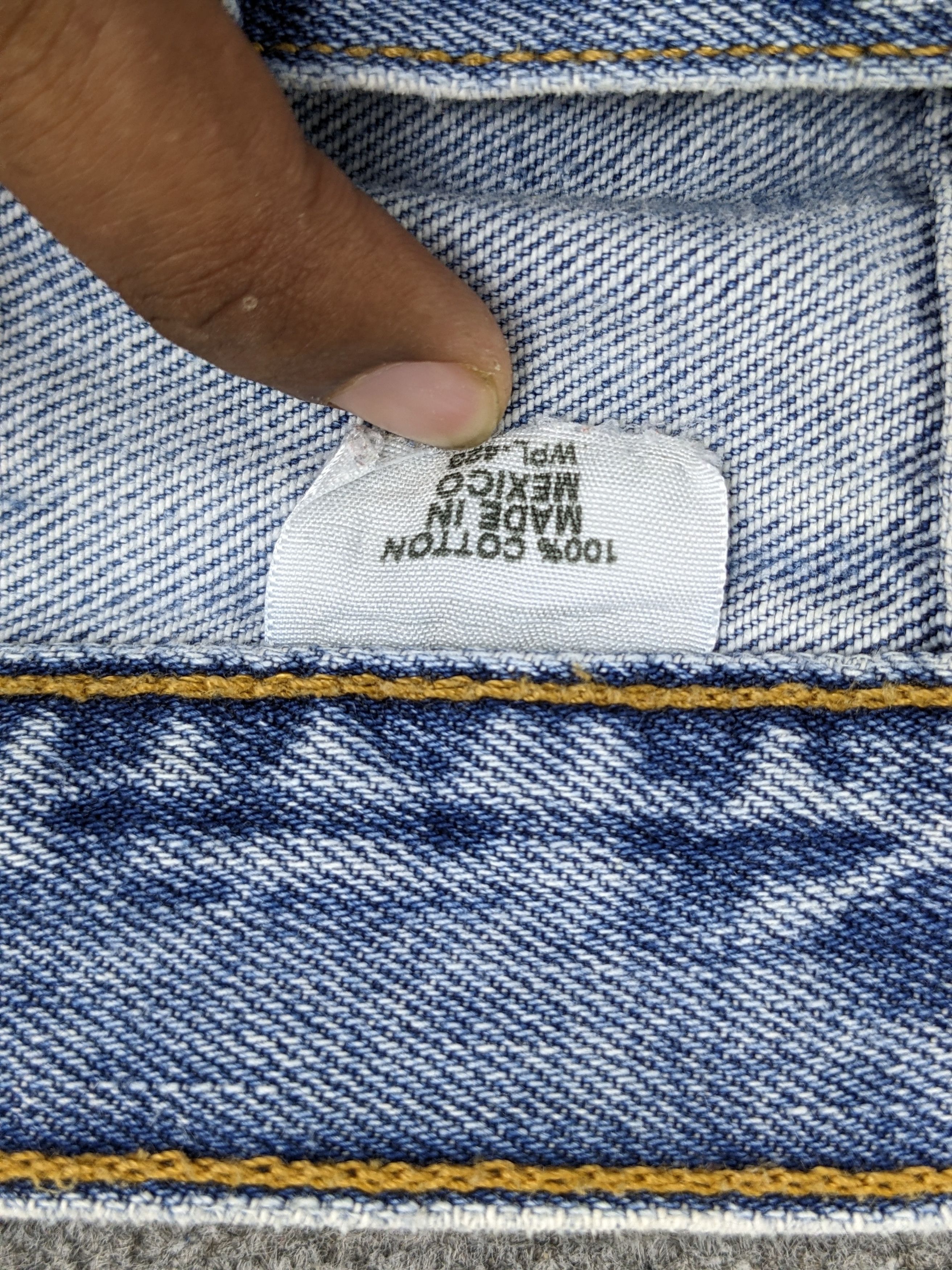 Levi's × Vintage Vintage Levis 501 Light Blue Jeans Size US 34 / EU 50 - 9 Thumbnail