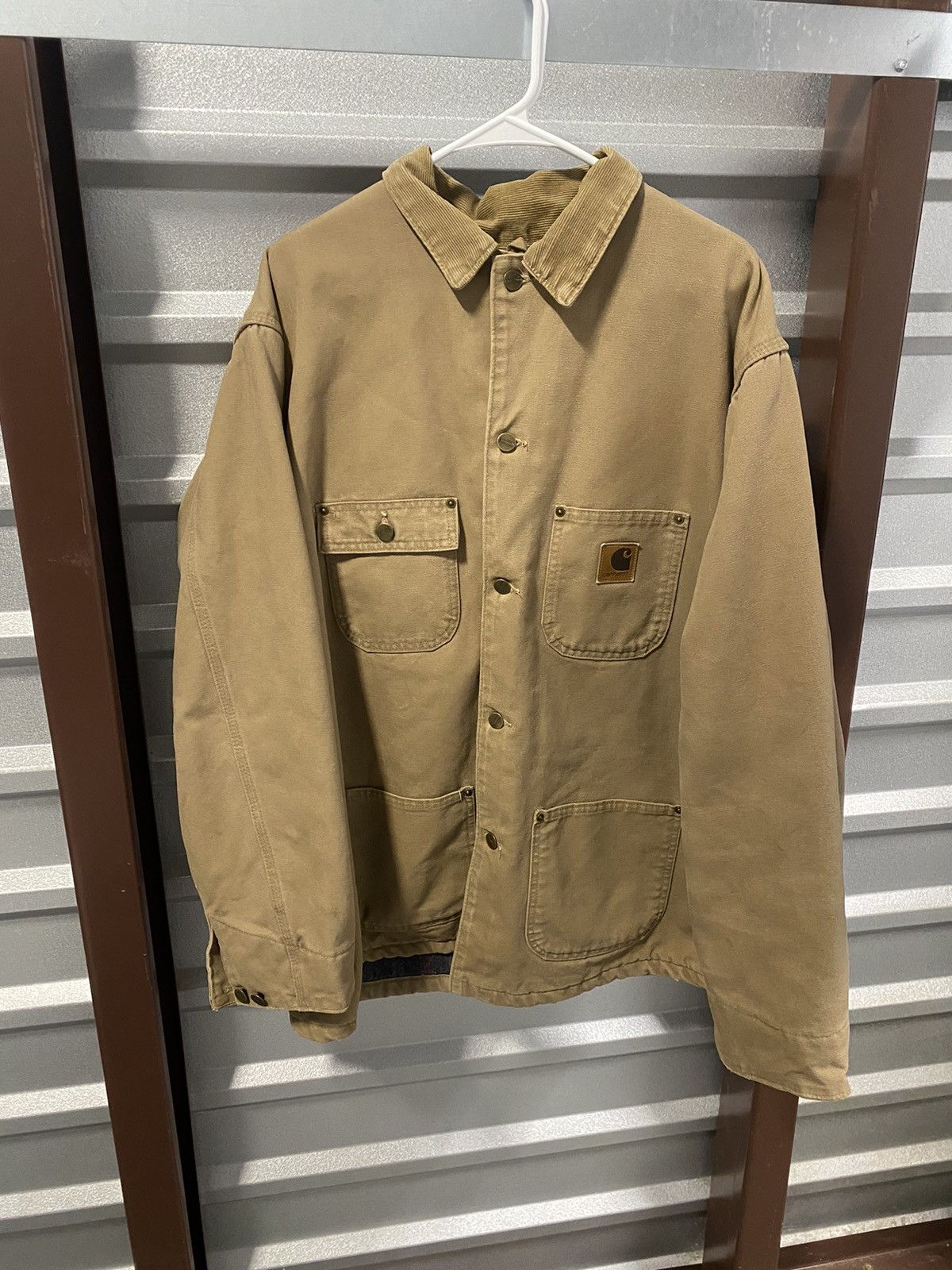 Carhartt × Vintage 1990’s Carhartt Chore Coat Blanket Lined Size US XXL / EU 58 / 5 - 1 Thumbnail