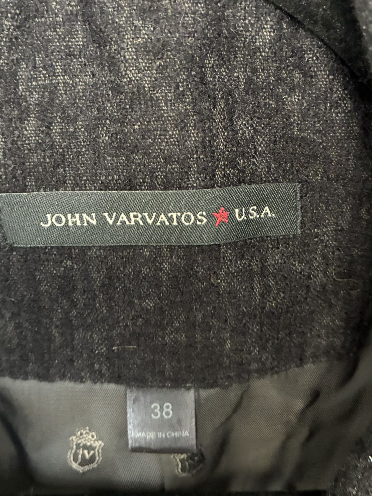 John Varvatos Zip Front Blazer Jacket Size USA 38 EU 48 Size US M / EU 48-50 / 2 - 7 Thumbnail