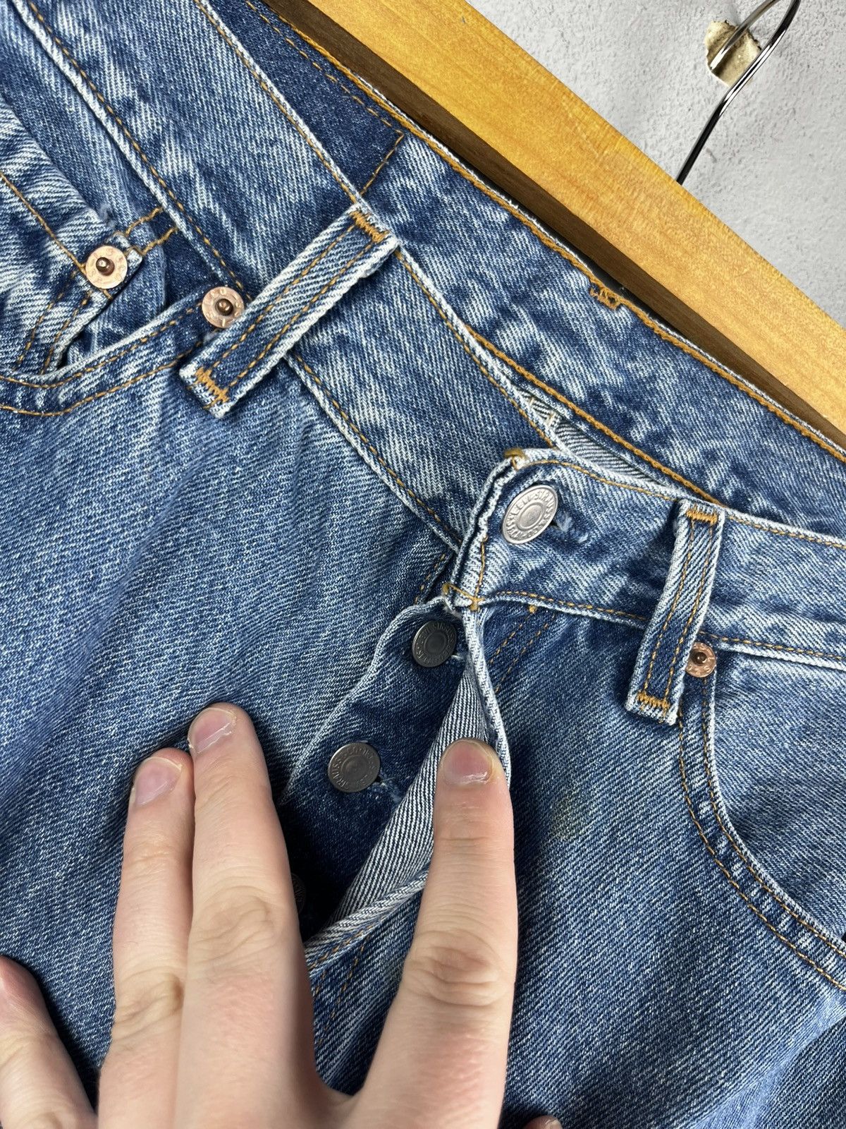 Levi's Levis denim vintage made usa Size 30" / US 8 / IT 44 - 9 Thumbnail