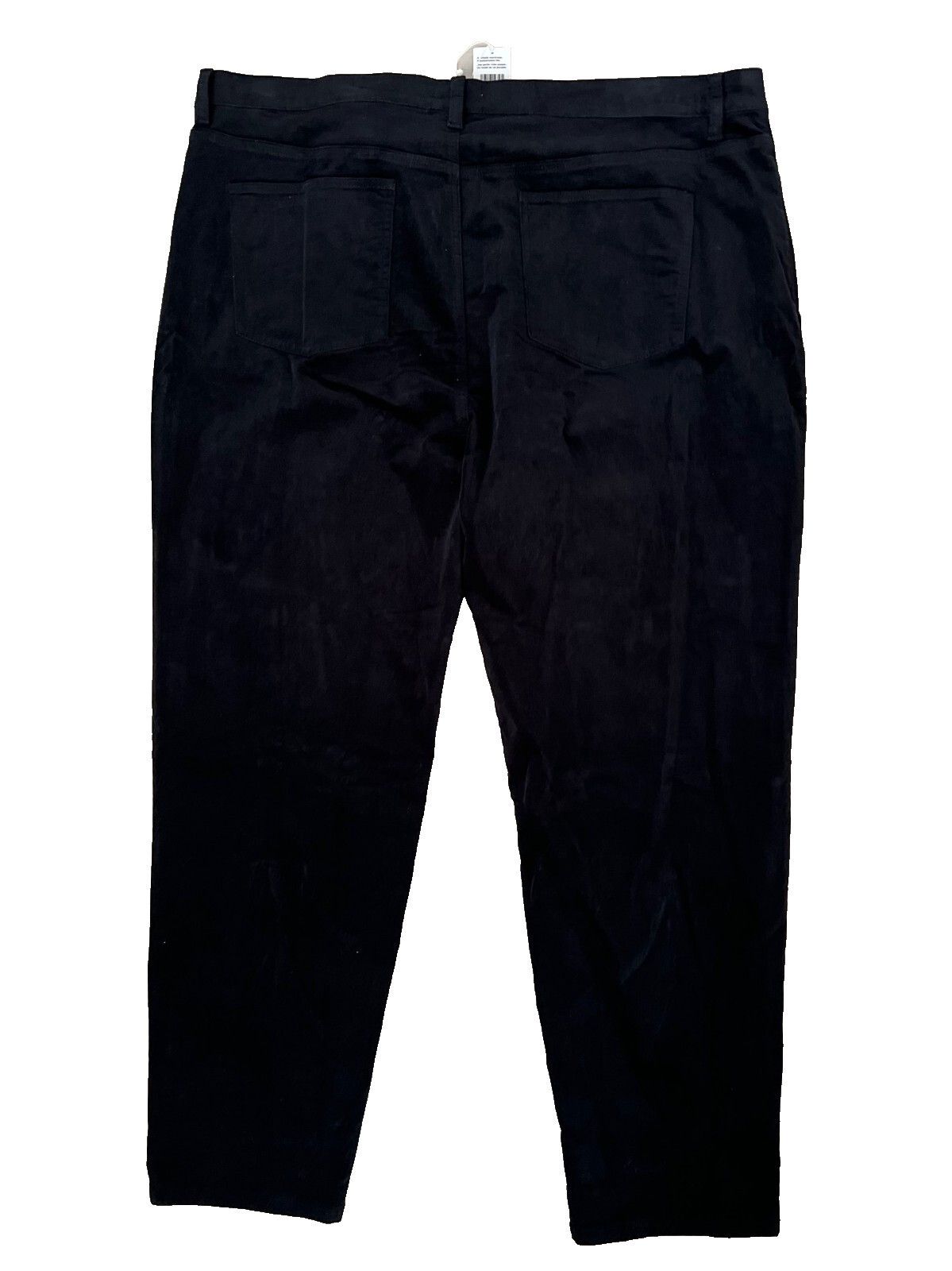 Eileen Fisher Eileen Fisher Organic Cotton Velveteen Pants Black ( 3X ) Size 24" / US 00 / IT 34 - 2 Thumbnail