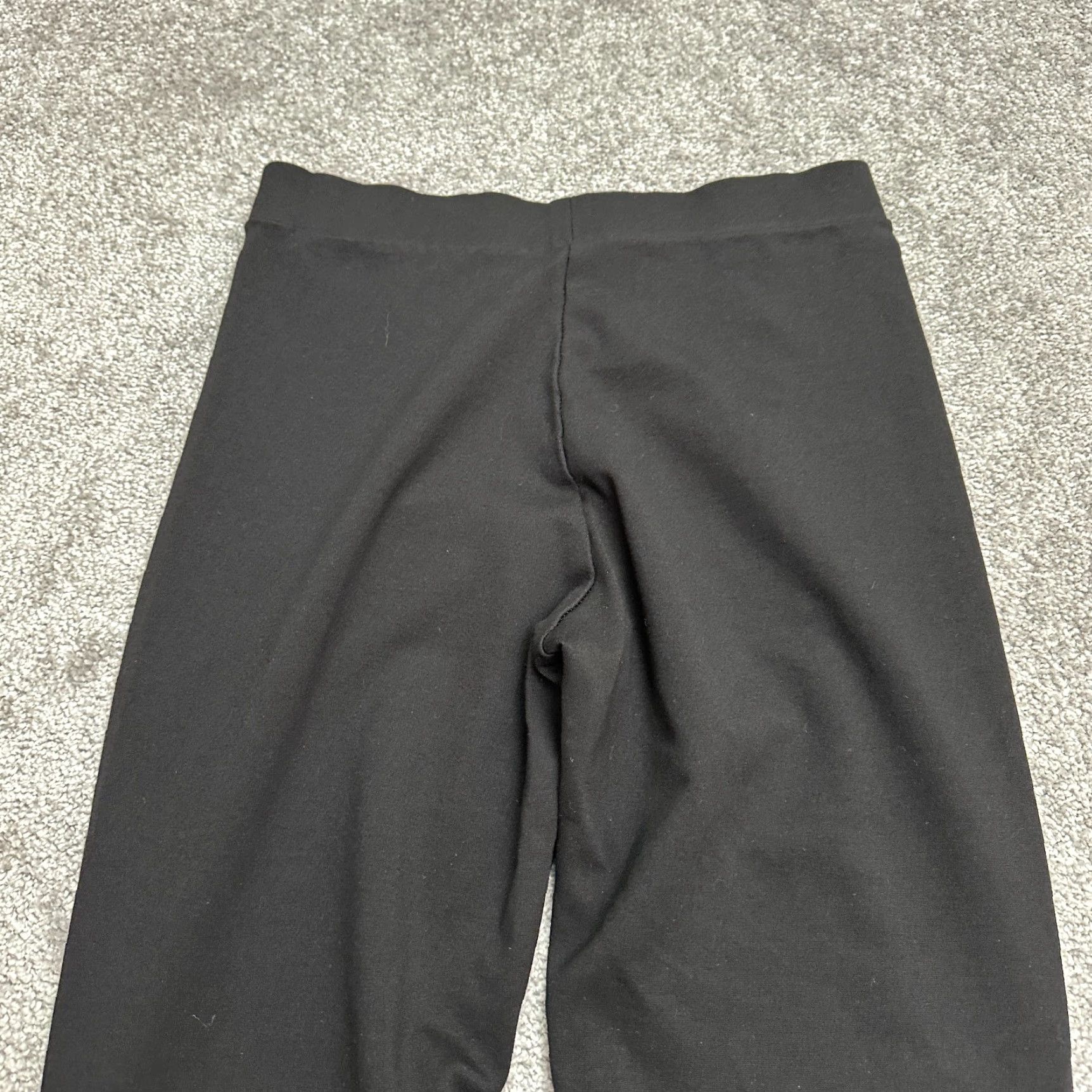 AQUA Aqua Stirrup Leggings Womens Small Black Athletic Activewear Slim Fit Size S Regular - Breathable Stretch Comfort Tummy Waist Size 28" / US 6 / IT 42 - 5 Thumbnail
