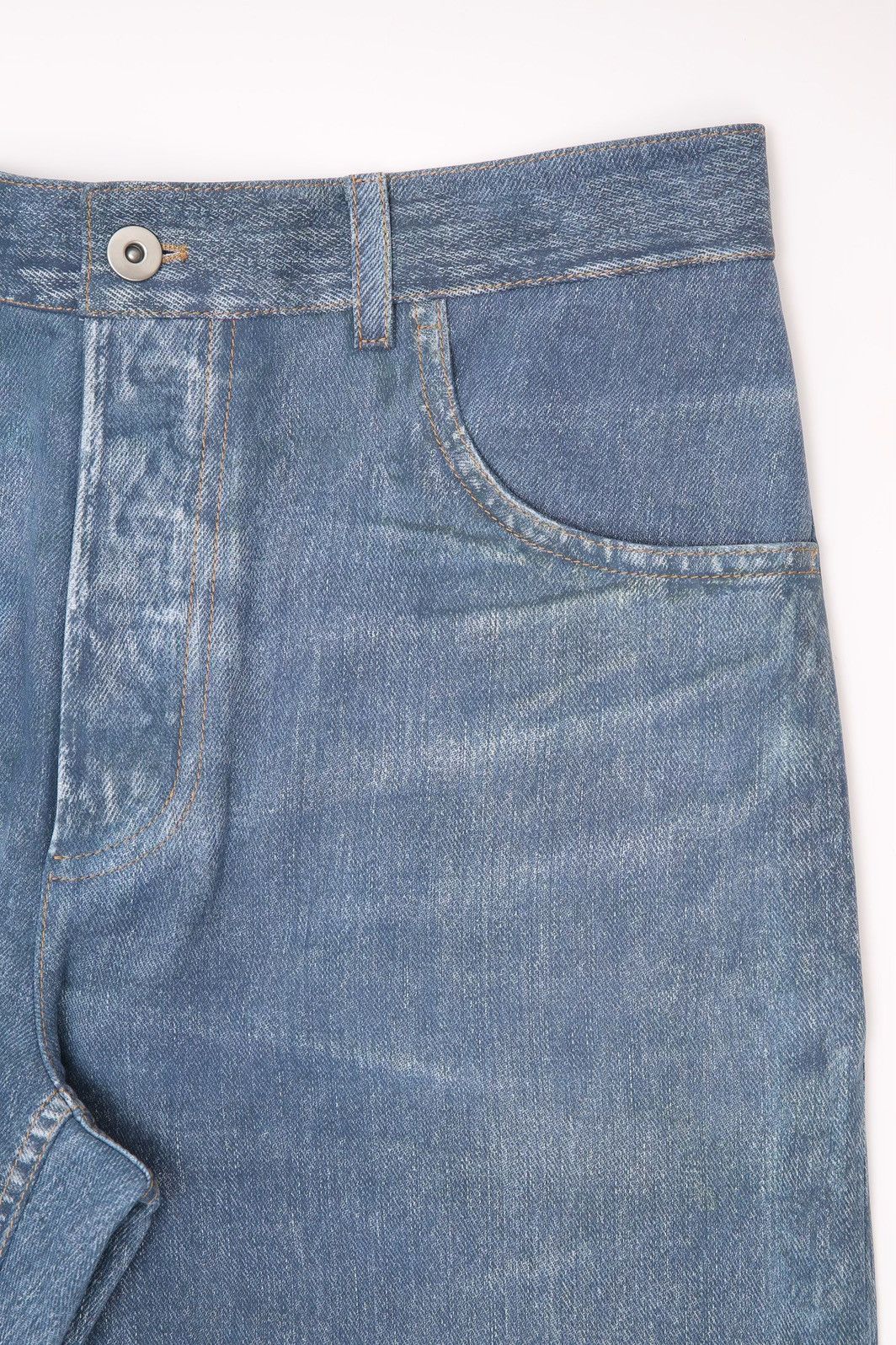 Bottega Veneta Bottega Veneta Denim-Coated Leather Pants Size US 34 / EU 50 - 5 Thumbnail