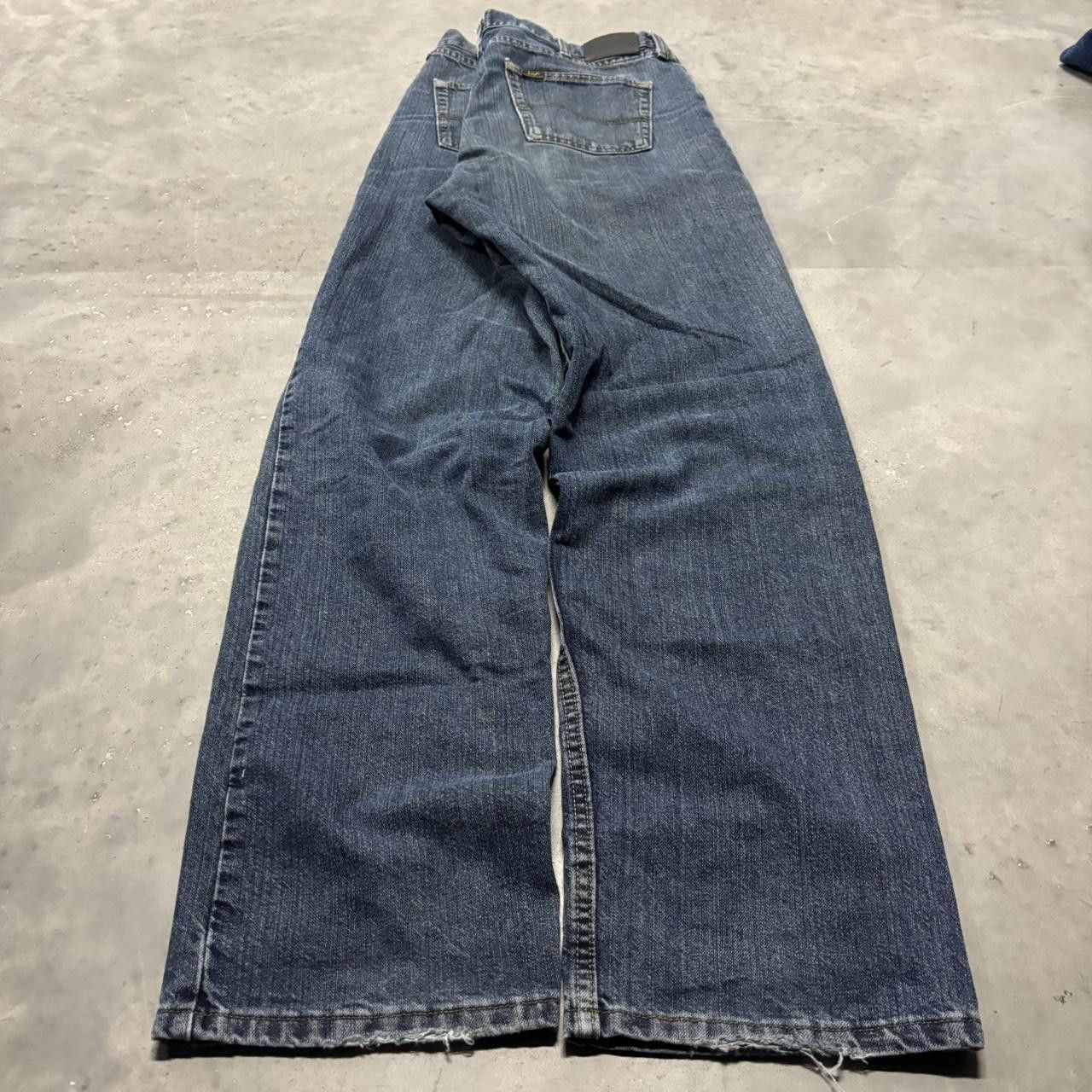 Japanese Brand × Vintage Crazy Vintage Y2K/2000s Grunge Dark Wash Essential Denim Jeans! Size US 36 / EU 52 - 4 Thumbnail