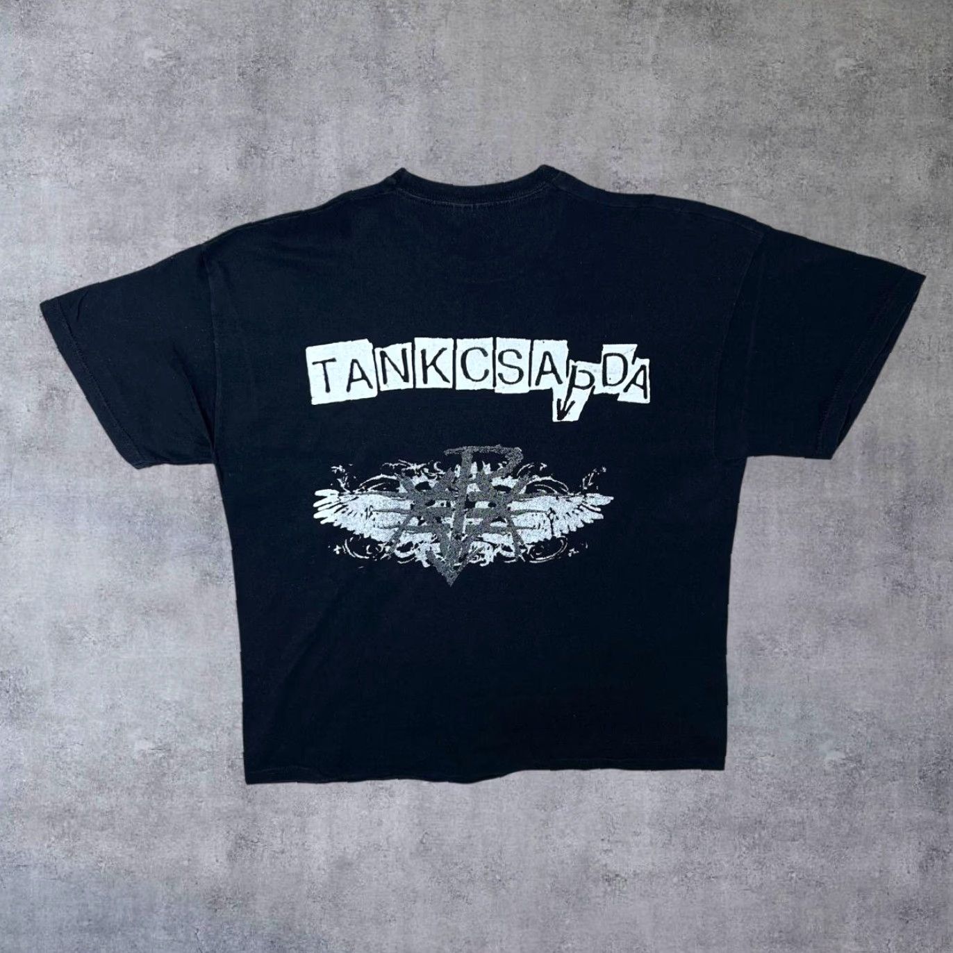 Vintage VINTAGE Screen Stars T-Shirt Mens Graphic Print Music Band 00s Black M Size US M / EU 48-50 / 2 - 2 Thumbnail