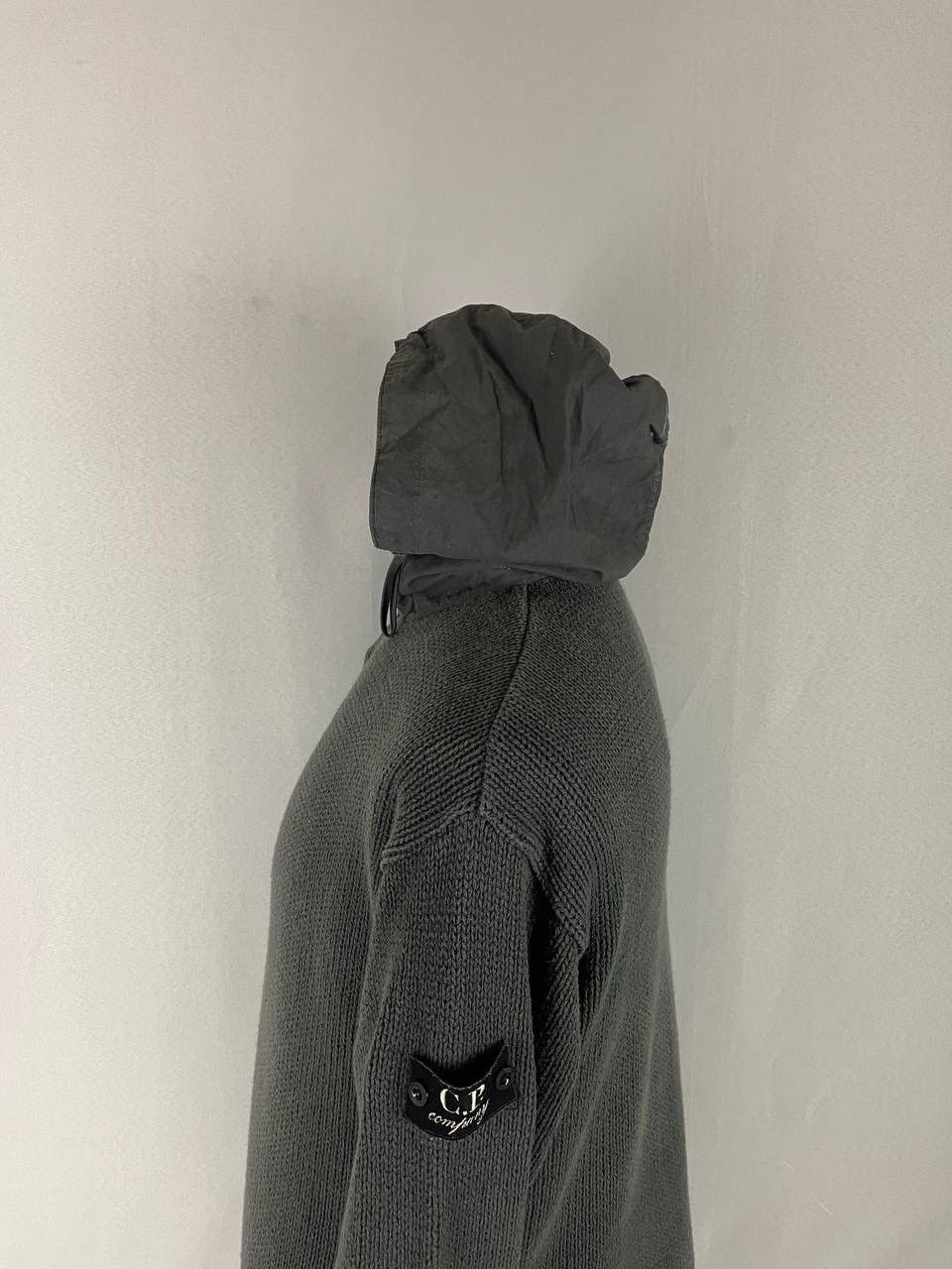 C.P. Company C.P.Company Sweater Hoodie Grey Vintage Size US L / EU 52-54 / 3 - 6 Thumbnail