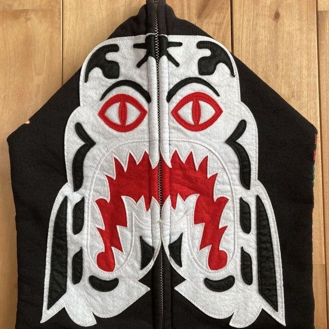 Bape BAPE White Tiger Full Zip hoodie a bathing ape Size US XL / EU 56 / 4 - 3 Thumbnail