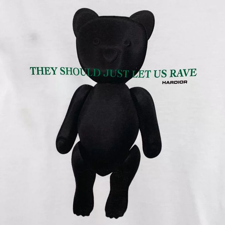 Dior Dior White bear print cotton round-neck short-sleeved T-shi Size US M / EU 48-50 / 2 - 4 Thumbnail