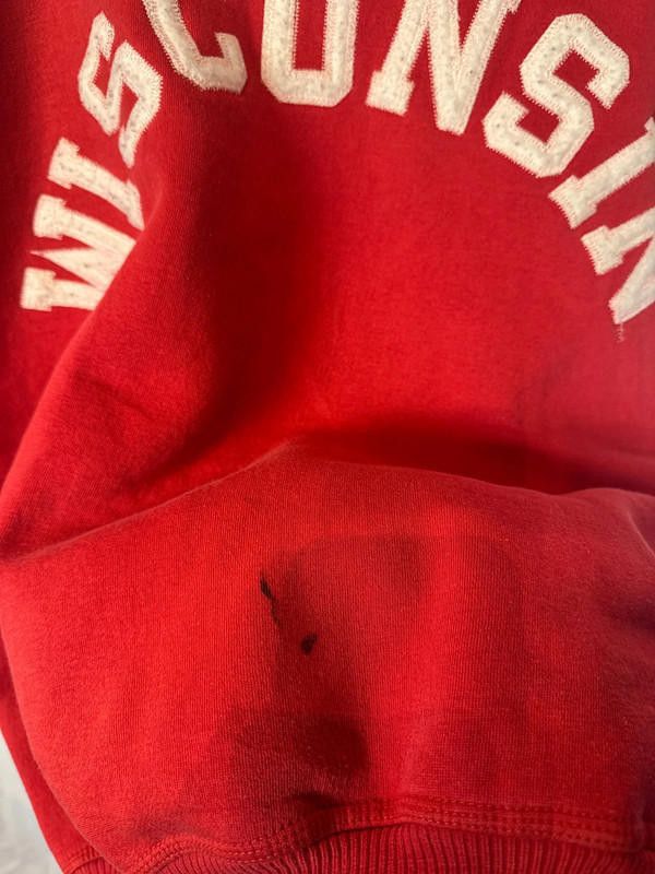 Designer Vintage Wisconsin Sweatshirt Size US XL / EU 56 / 4 - 7 Thumbnail