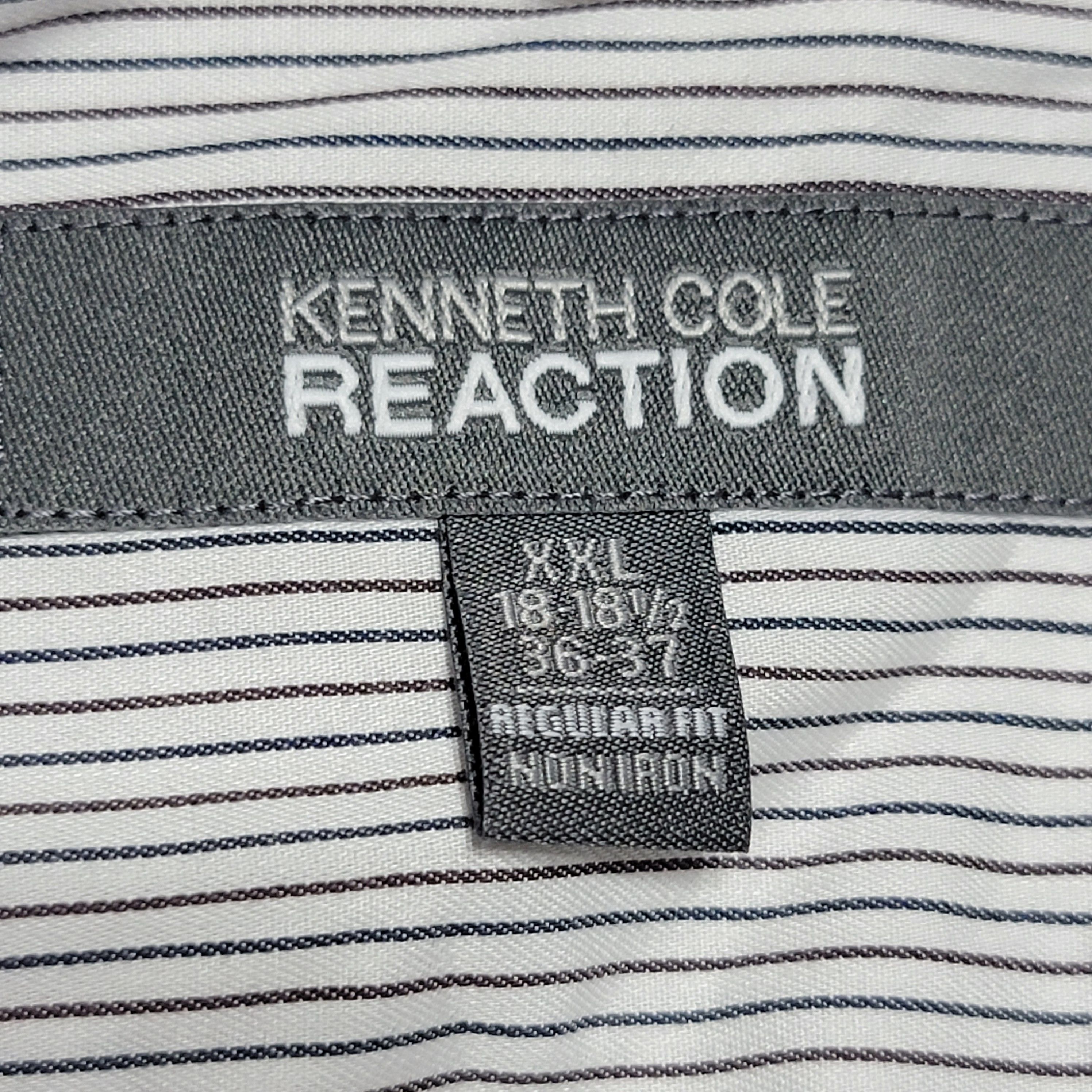 Kenneth Cole Kenneth Cole Reaction Full Button LS - Size XXL Reg Fit Size US XXL / EU 58 / 5 - 4 Thumbnail