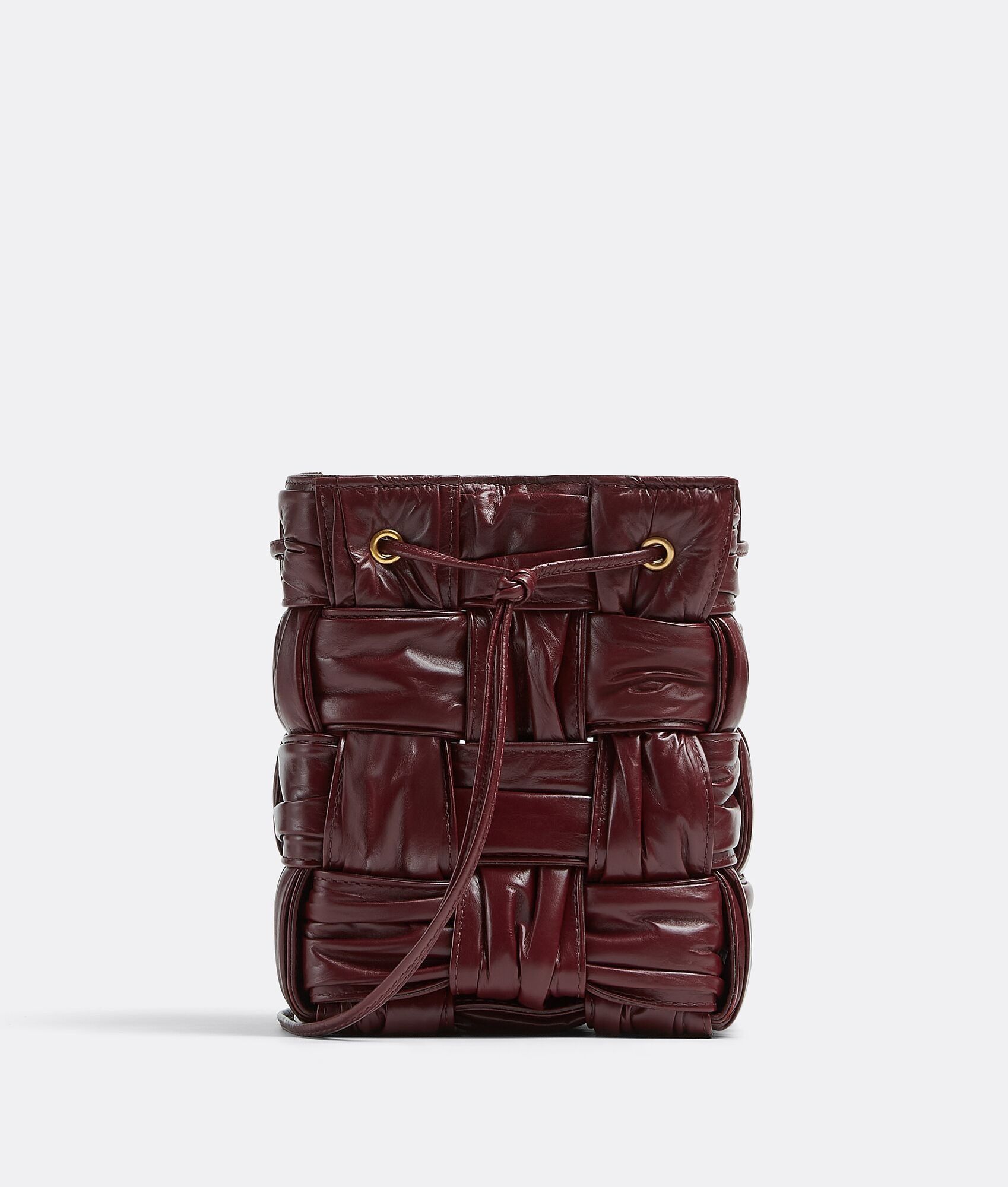 Bottega Veneta o1n1vont0325 Size: OS / Body Bucket Bag in Burgundy Size ONE SIZE - 2 Thumbnail