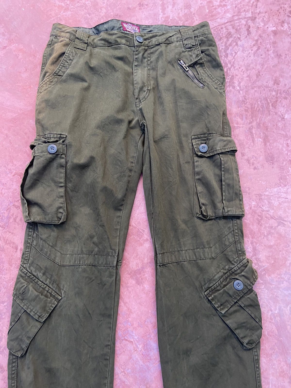 If Six Was Nine 🔥 Matchstick cargo pants #130 Size US 36 / EU 52 - 4 Thumbnail