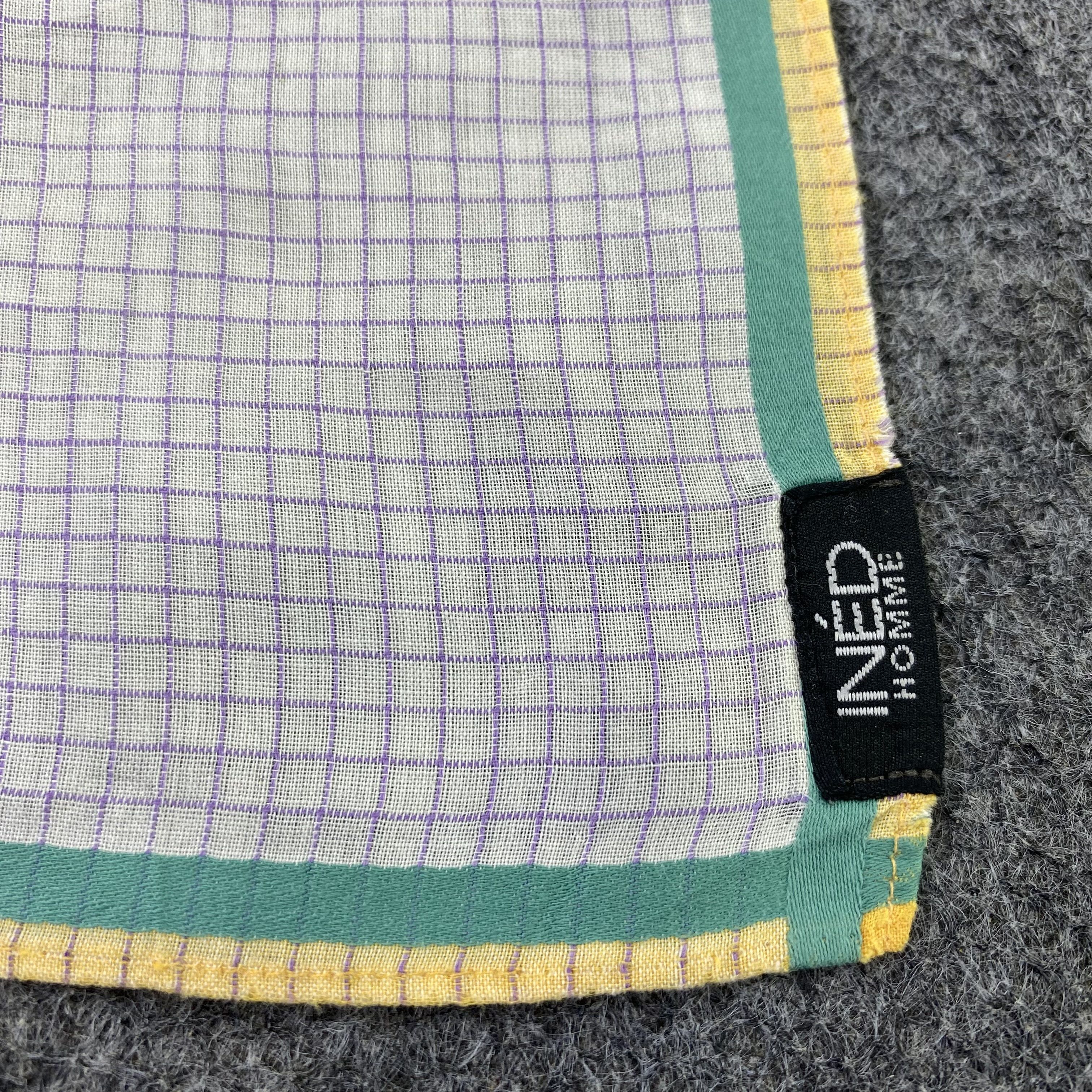 Japanese Brand Ined Homme Handkerchief Neckerchief Bandana-B1893 Size ONE SIZE - 7 Thumbnail