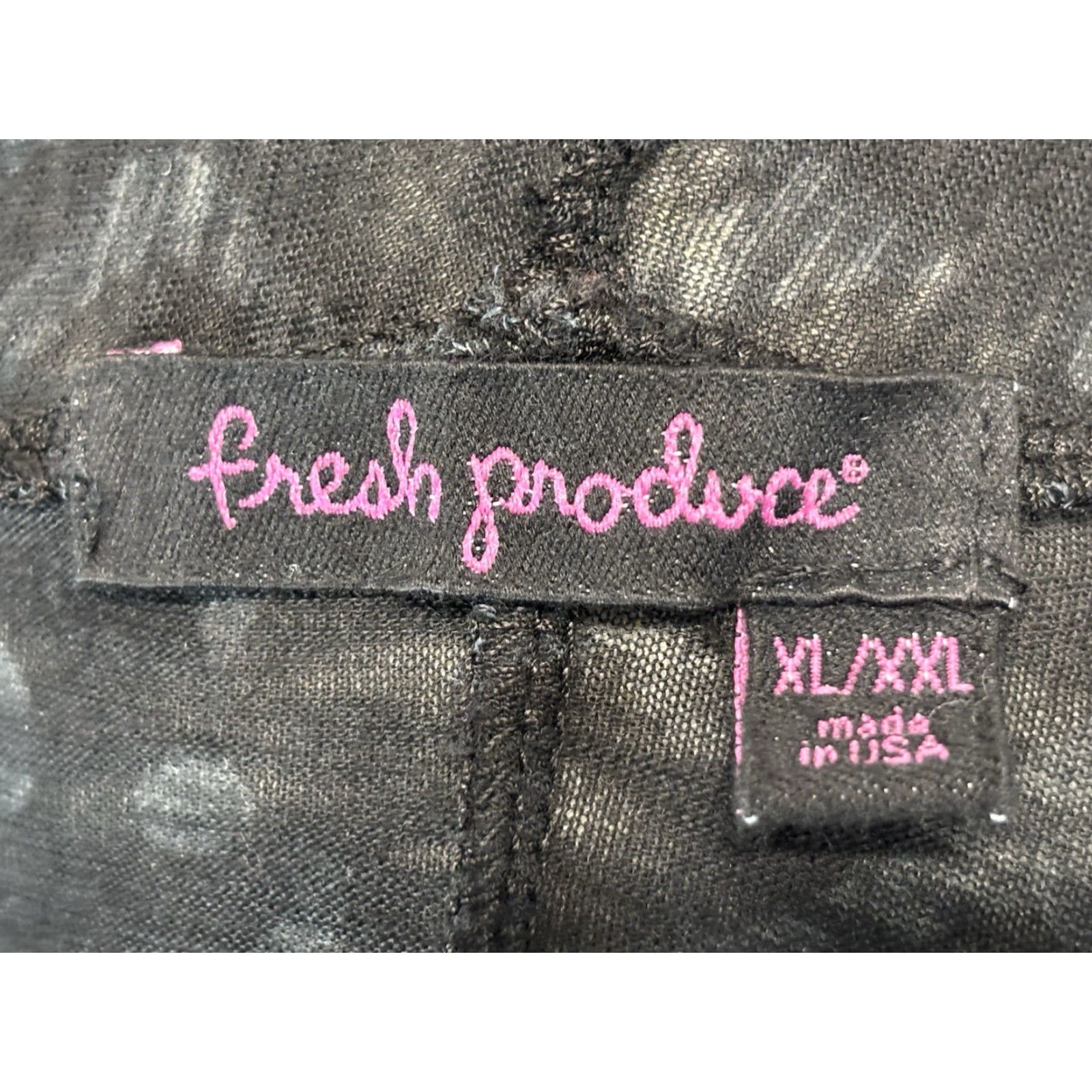 X-LARGE VINTAGE Fresh Produce Open Cardigan Top XL XXL Women Black Lightweight USA Size XL / US 12-14 / IT 48-50 - 7 Thumbnail