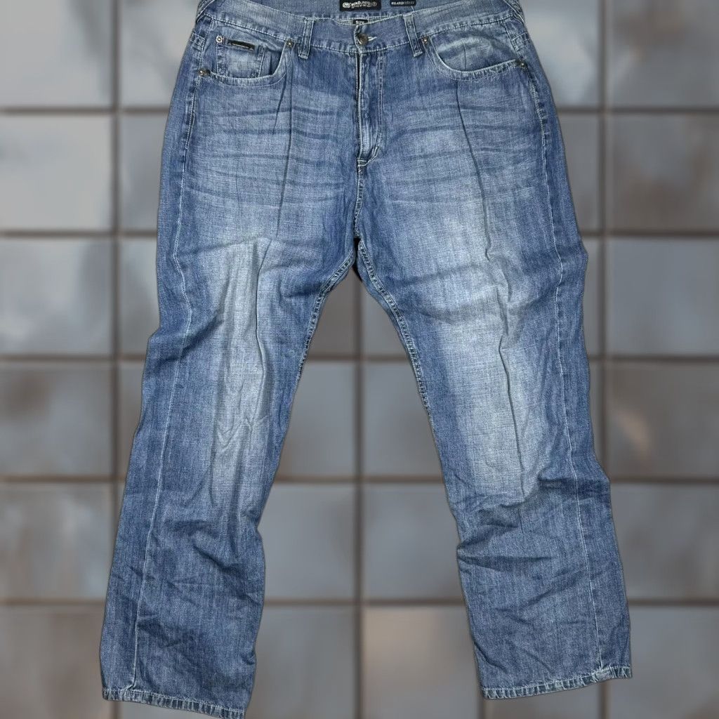 Ecko Unltd. Y2K Ecko Unltd. Jeans Men’s 44x33 Blue Cotton Denim Relaxed Baggy Pants Size US 42 / EU 58 - 1 Thumbnail