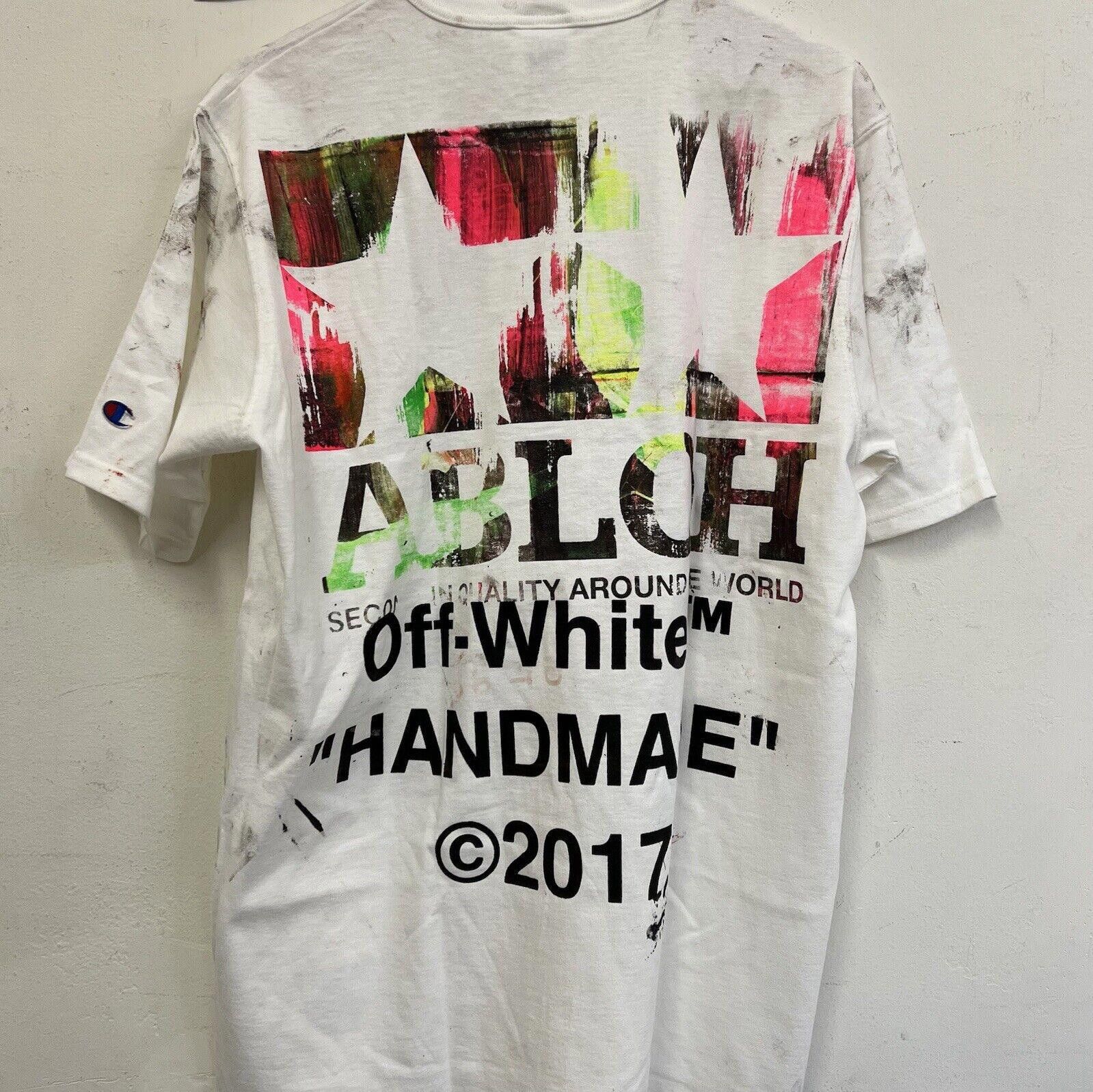 Off-White Off White Complex Con Workshop Exercise Tee T-shirt Size US L / EU 52-54 / 3 - 1 Thumbnail