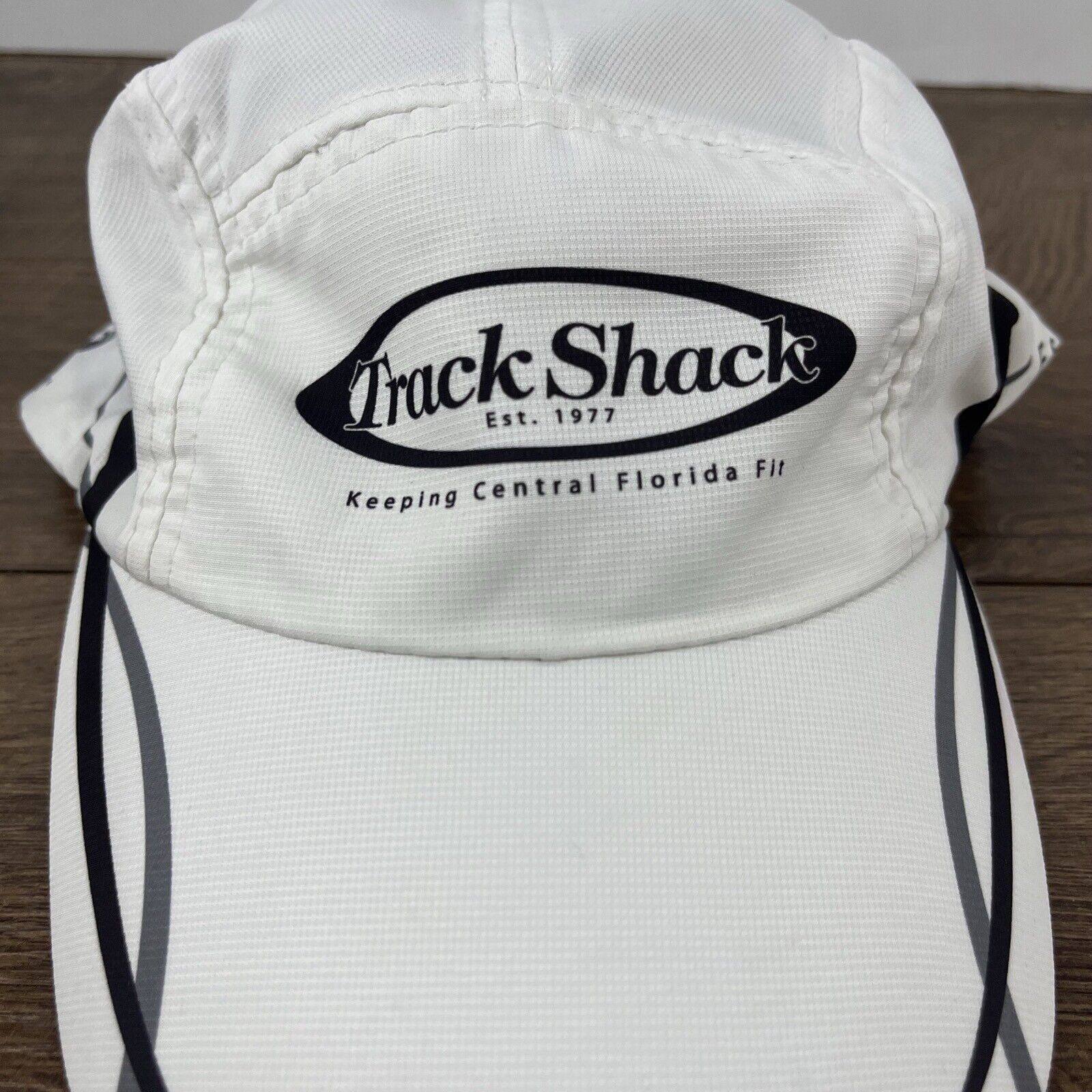 Other Track Shack Hat Central Florida White Cap Hat Adjustable Hat Size ONE SIZE - 6 Thumbnail