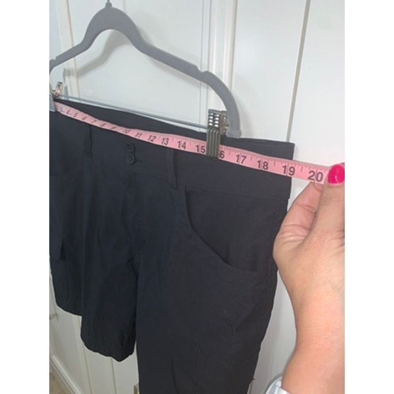 Eddie Bauer Eddie Bauer Women's Cargo Trail Shorts Black Size 16 Casual Size 38" / US 16 / IT 52 - 7 Thumbnail