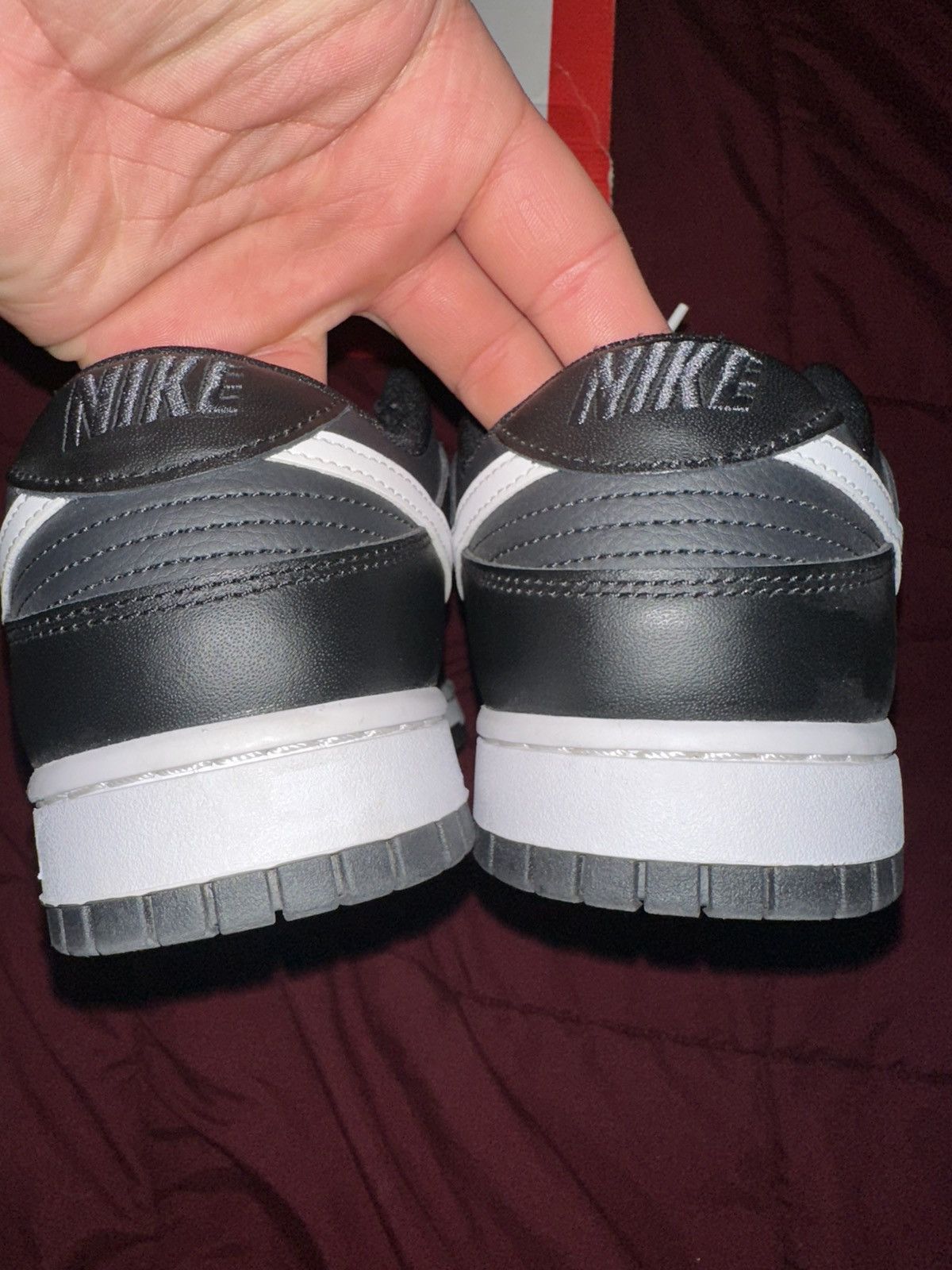 Nike Nike dunk low black panda Size US 10 / EU 43 - 4 Thumbnail