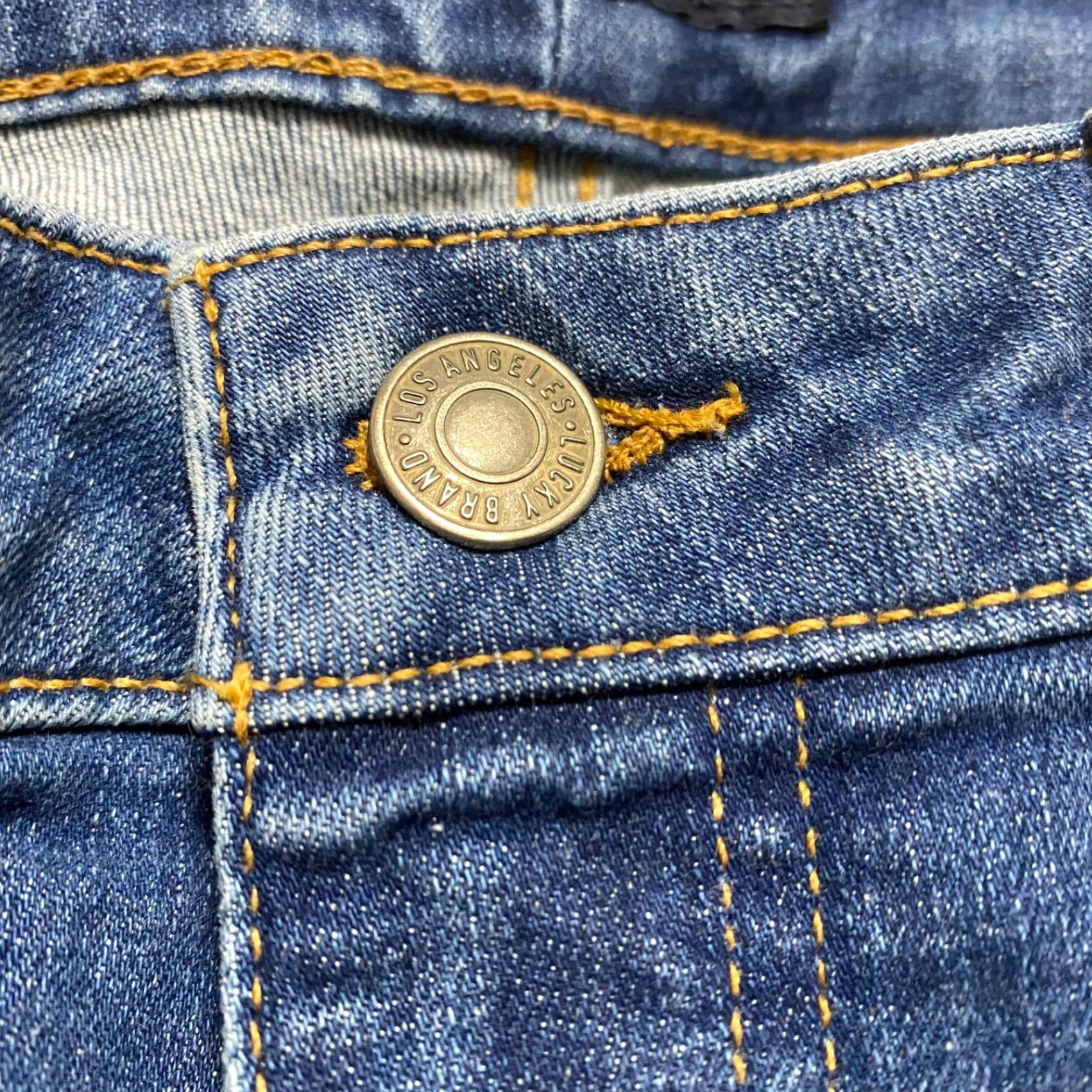 Lucky Brand Lucky Brand Jeans Womens 26x25 Low Rise Lolita Skinny Crop Dark Blue Denim 5-Pocket Regular Womens Boys Girls Mens Size 26" / US 2 / IT 38 - 6 Thumbnail
