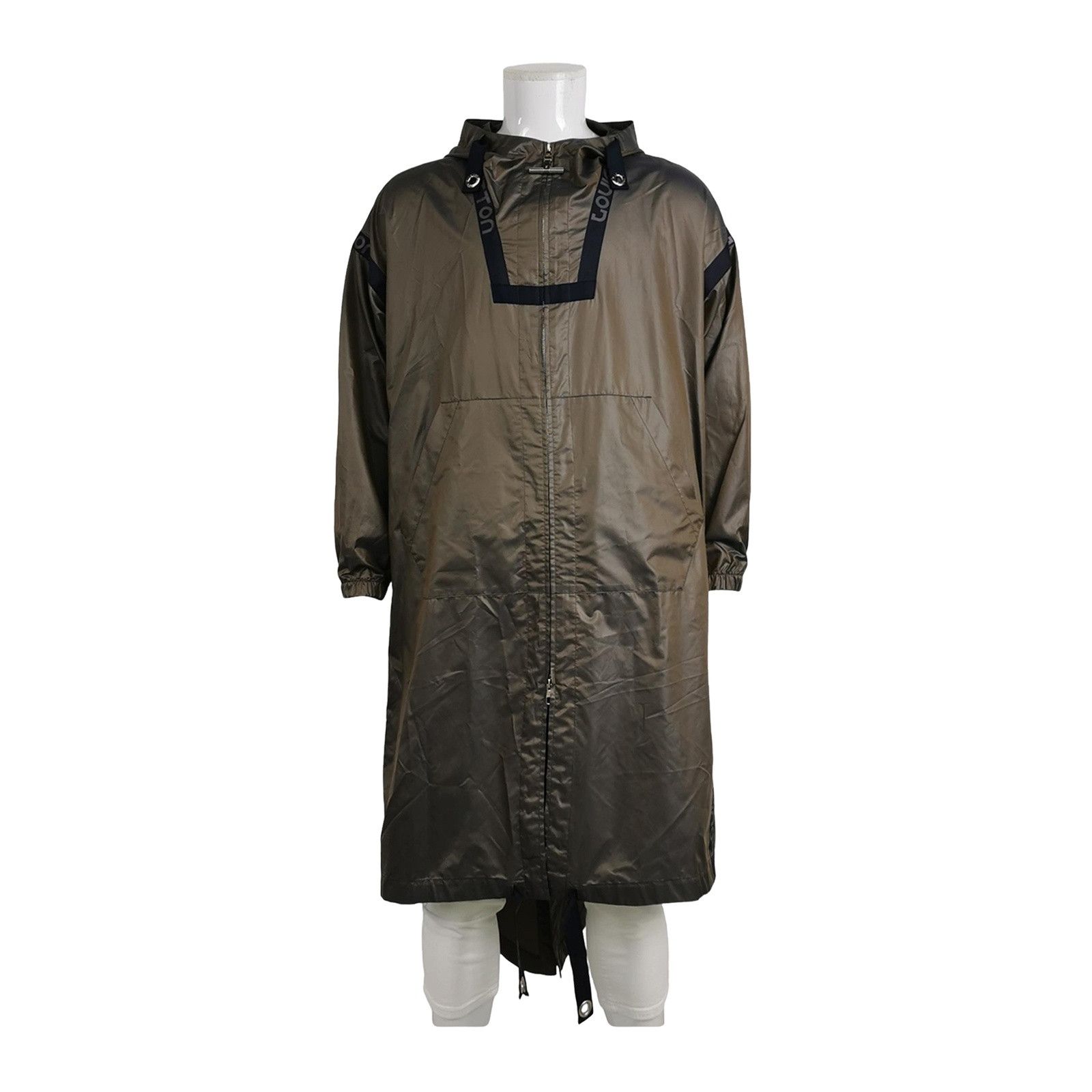 Louis Vuitton Louis Vuitton Logo Tape Hooded Parka 44 Size US S / EU 44-46 / 1 - 1 Thumbnail