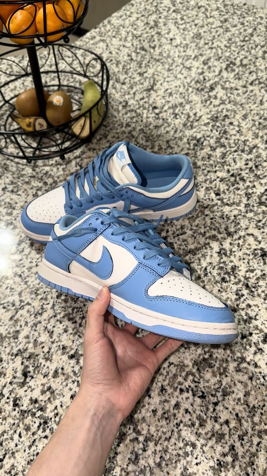 Nike Nike dunk low UNC 2021 Size US 9 / EU 42 - 8 Thumbnail