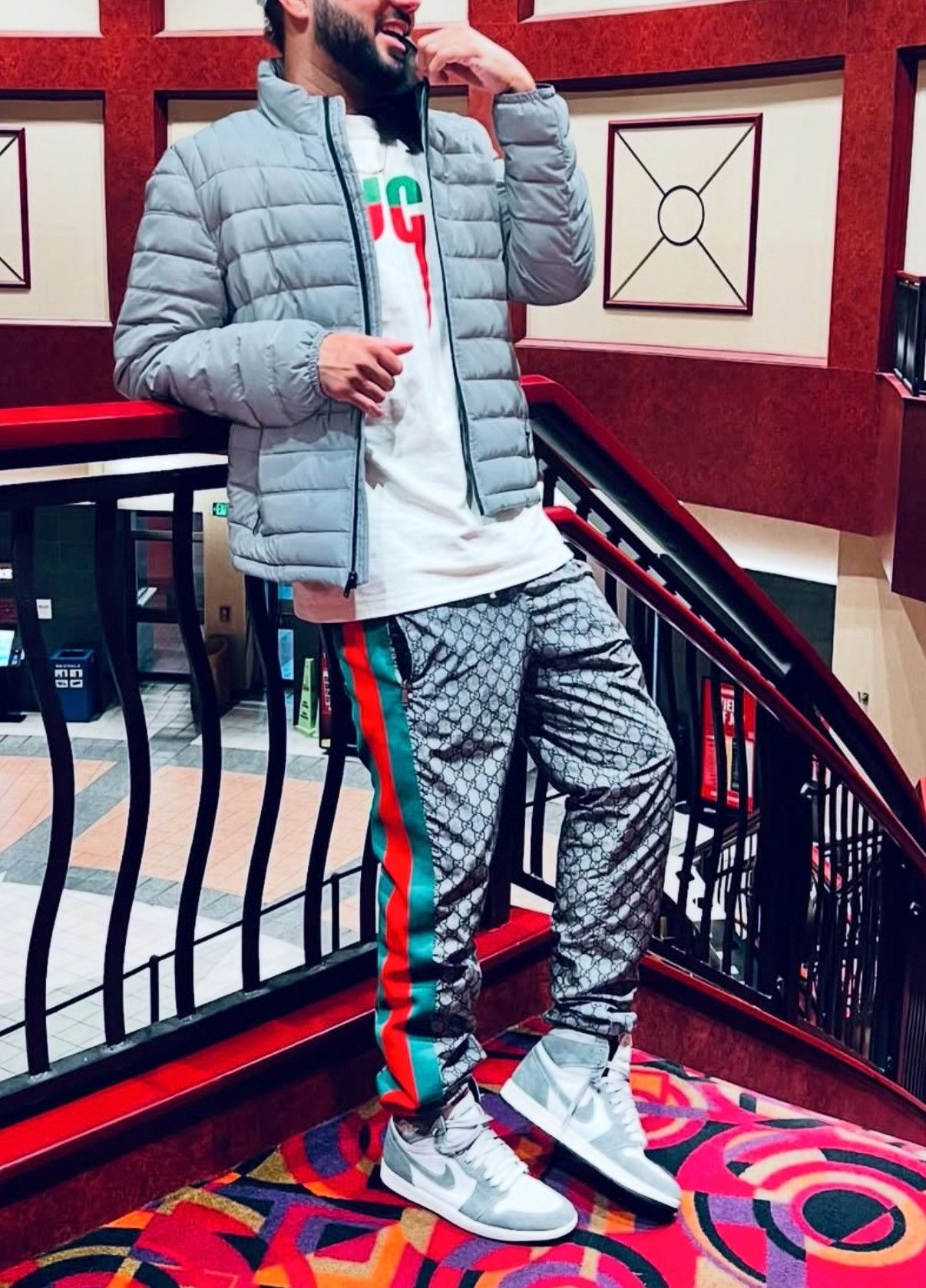 Gucci Gucci Monogram Track Sweatpants side Medium Size US 32 / EU 48 - 9 Thumbnail