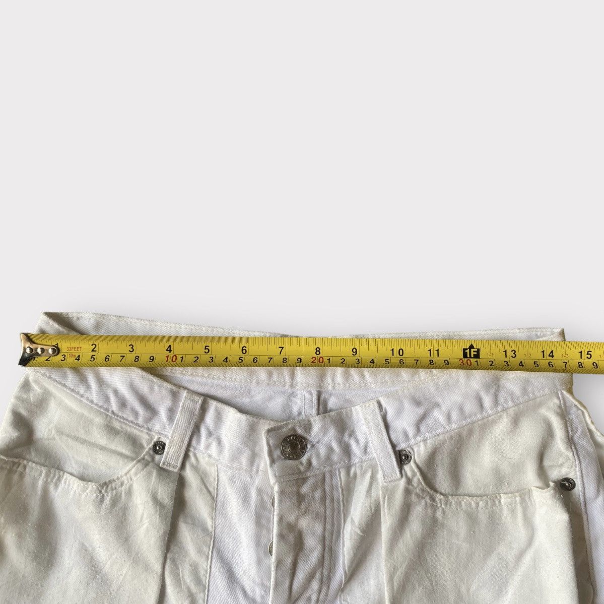 Helmut Lang SS03 Archive Inside Out Denim Bootcut Size US 29 - 5 Thumbnail