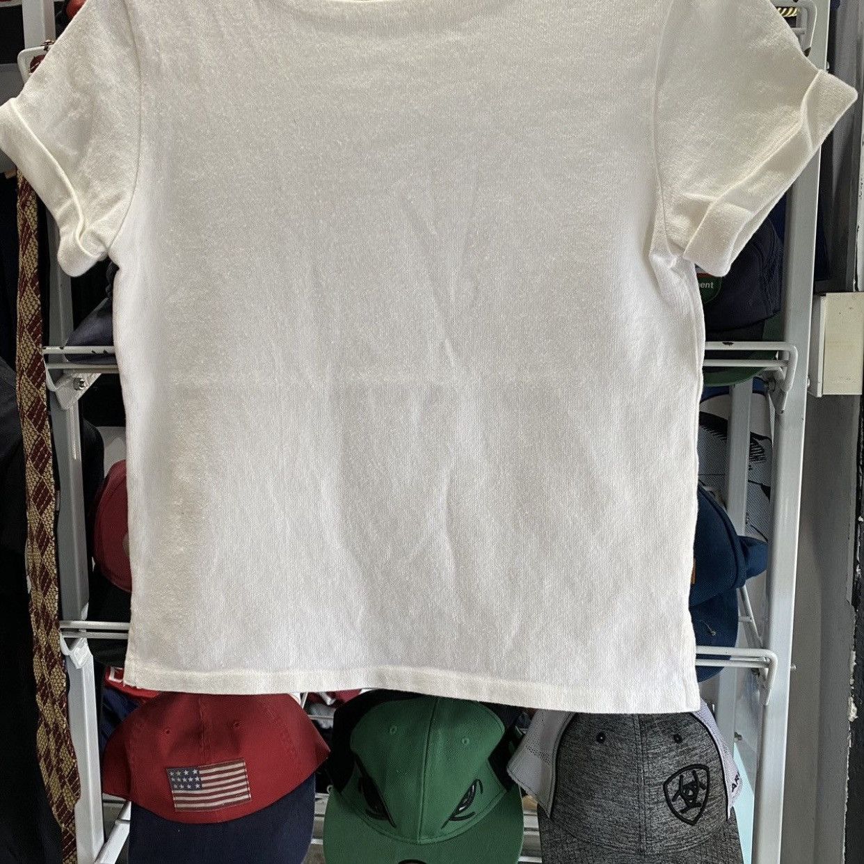 A.P.C. A.P.C. Paris Rue Madame White Cotton Essential Tee Sz S Size US S / EU 44-46 / 1 - 4 Thumbnail