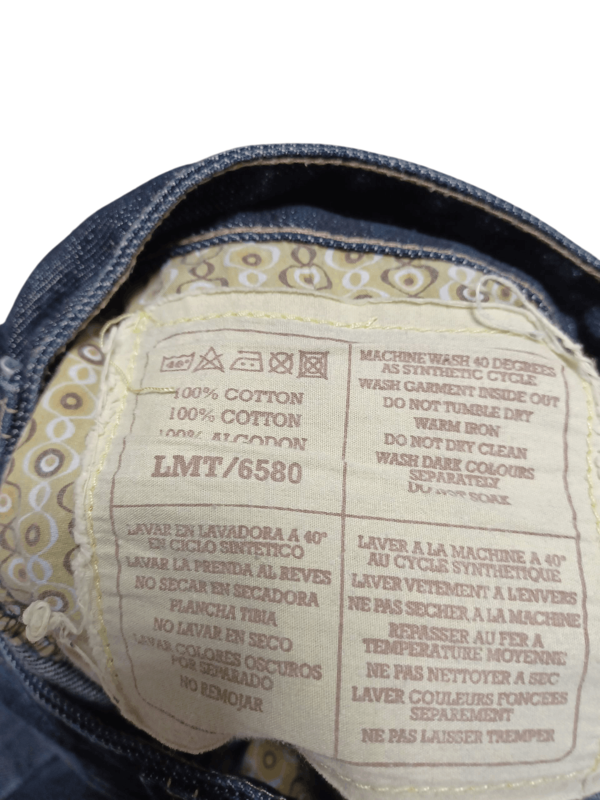 Lambretta LAMBRETTA BIG LOGO EMBROIDERED W36 JEANS DENIM Size US 36 / EU 52 - 6 Thumbnail
