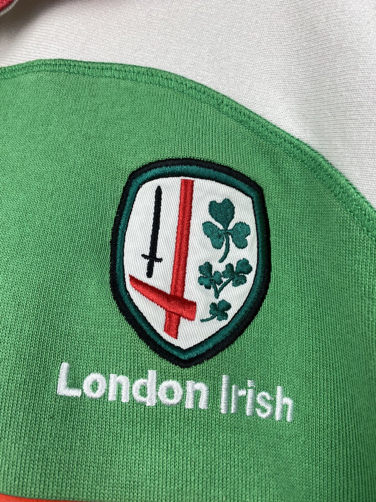 Canterbury of New Zealand Vintage London Irish Canterbury Rugby Jersey T Shirt Kiwis Size US L / EU 52-54 / 3 - 9 Thumbnail