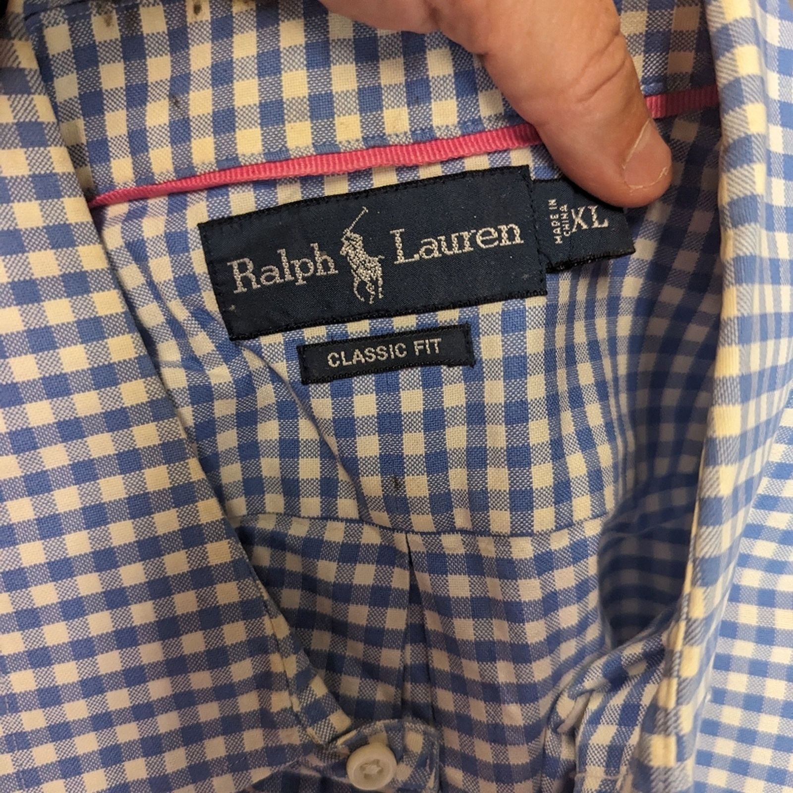 Ralph Lauren Ralph Lauren Mens Plaid Oxford Shirt - XL Size US XL / EU 56 / 4 - 4 Thumbnail