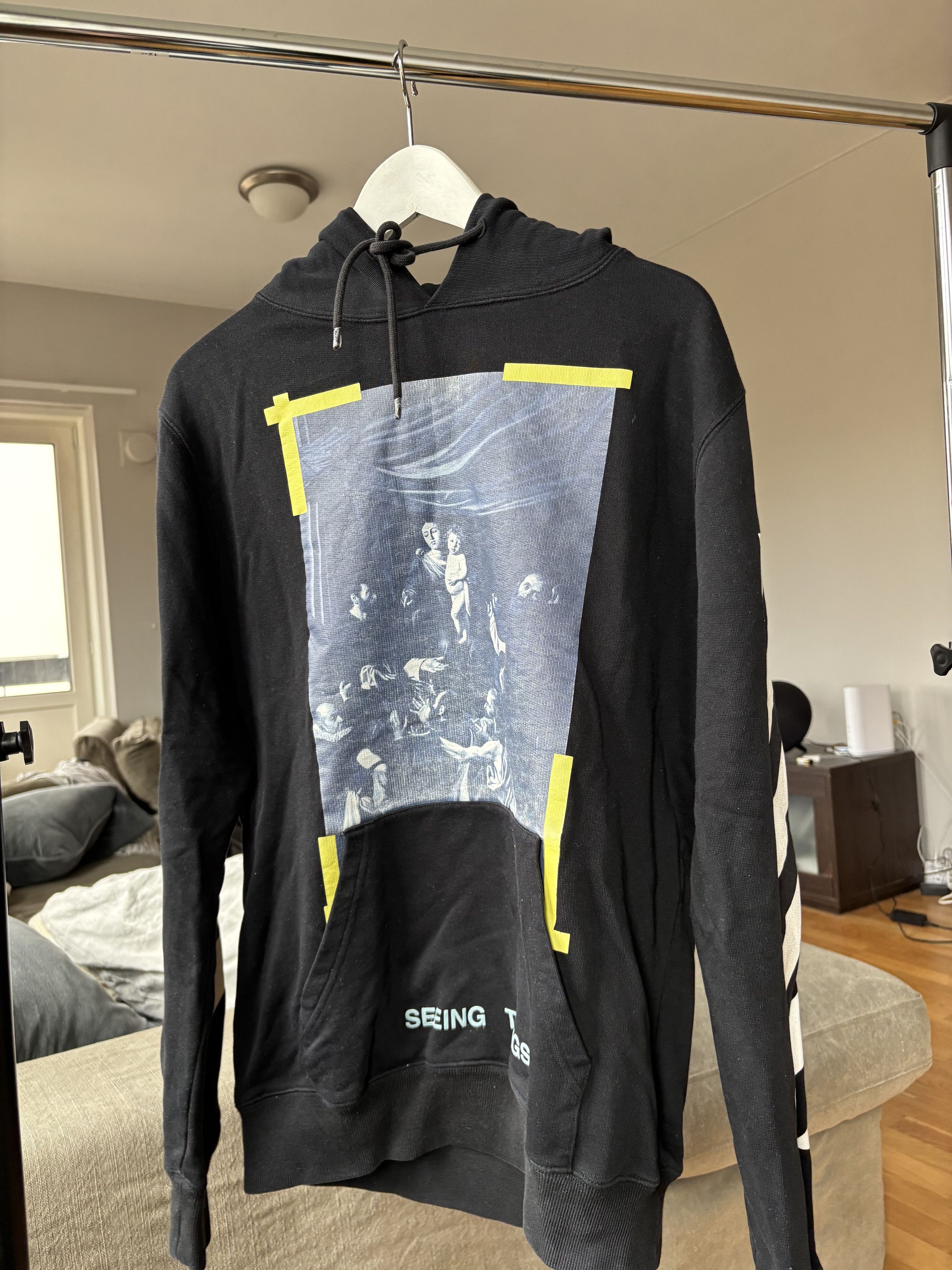 Off White Seeing Things Hoodie | Grailed