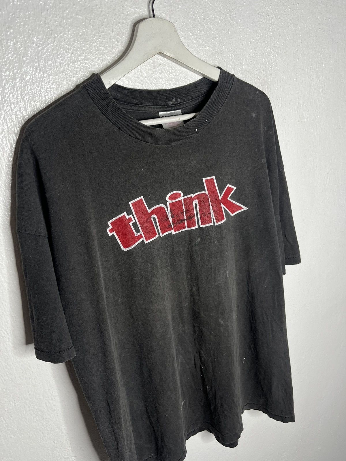 Santa Cruz Skateboards × Think Skateboards × Vintage THINK SKATEBOARDS 90s Size US XXL / EU 58 / 5 - 2 Thumbnail