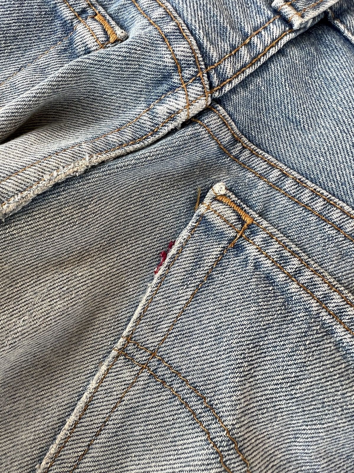 Jean × Levi's Vintage Levis 501 distressed patches Jean Size US 30 / EU 46 - 17 Thumbnail