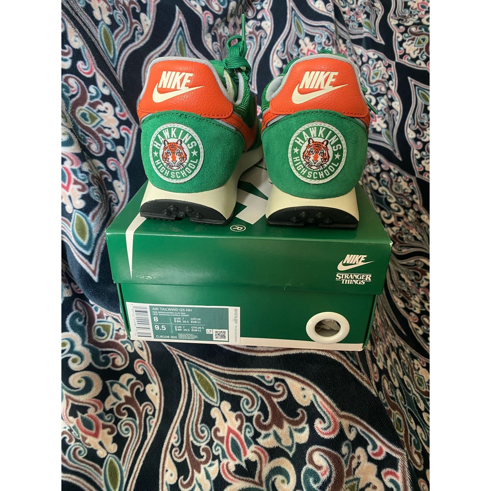 Nike Nike Tailwind 79 Stranger Things Hawkins High School m8 w9.5 Size US 8 / EU 41 - 6 Thumbnail