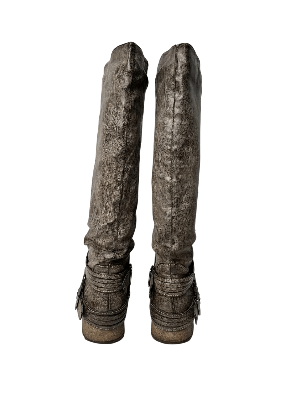 Western Rise Vintage High Boots Leather Rick Owens Style Western Opium Size US 8 / EU 41 - 14 Thumbnail
