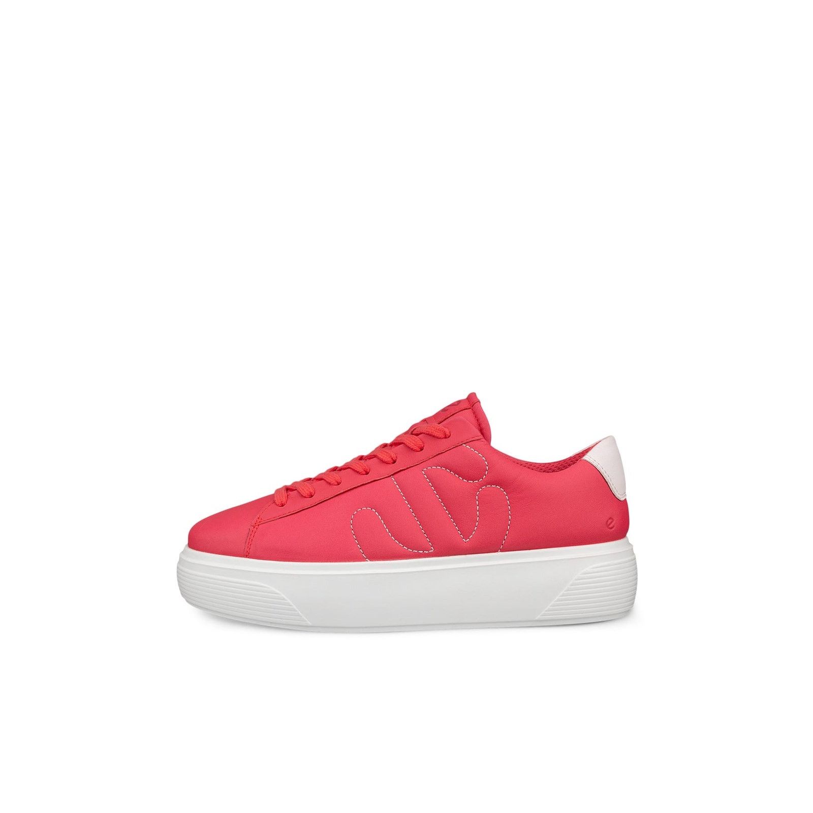 Ecco ECCO WOMEN'S 38 STREET PLATFORM TEABERRY/DELICACY PINK WHITE Size US 7 / IT 37 - 2 Thumbnail