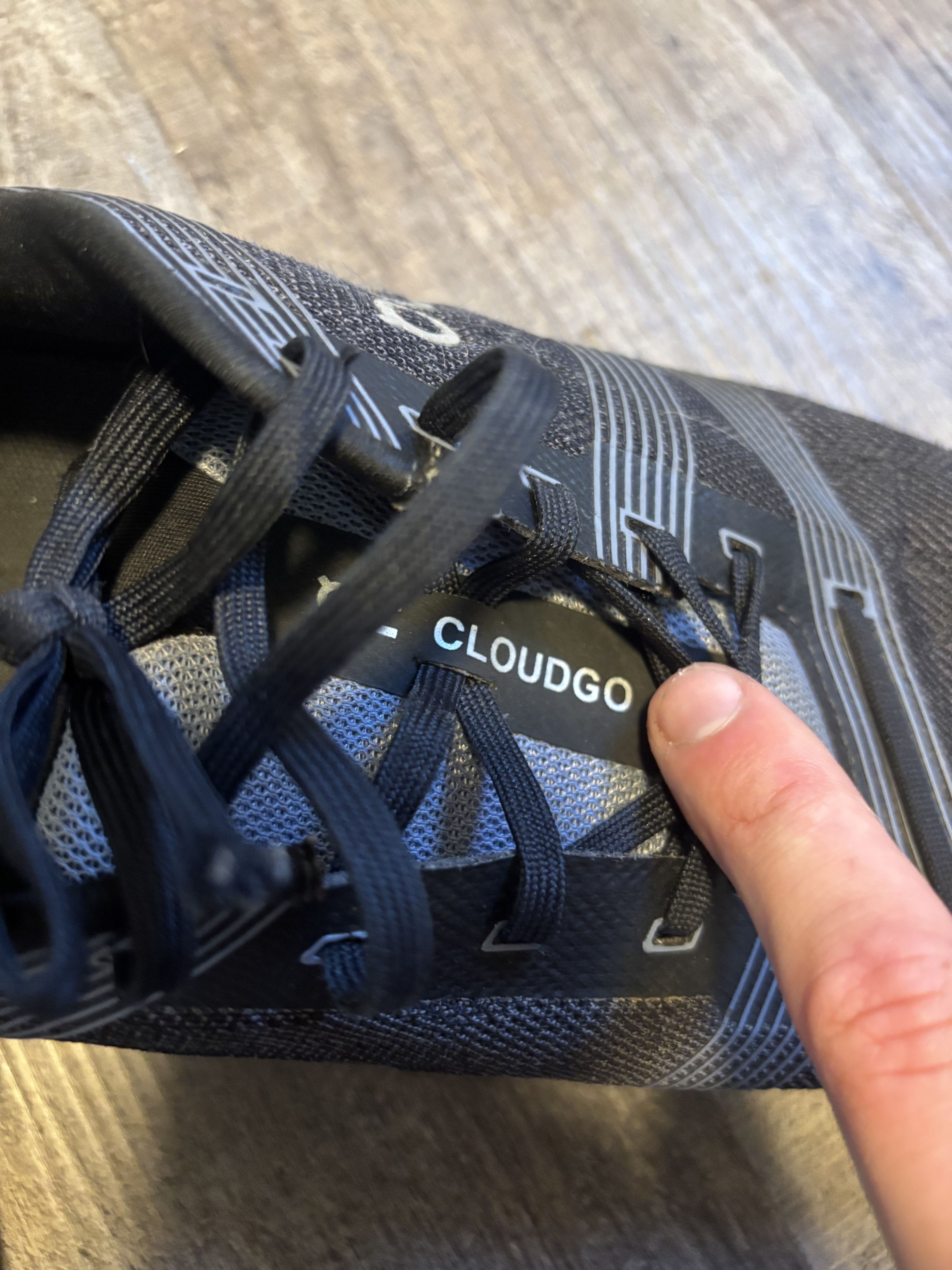 On On Cloud Cloudgo 'Black Shade' Lowtop Sneakers Size US 11.5 / EU 44-45 - 4 Thumbnail