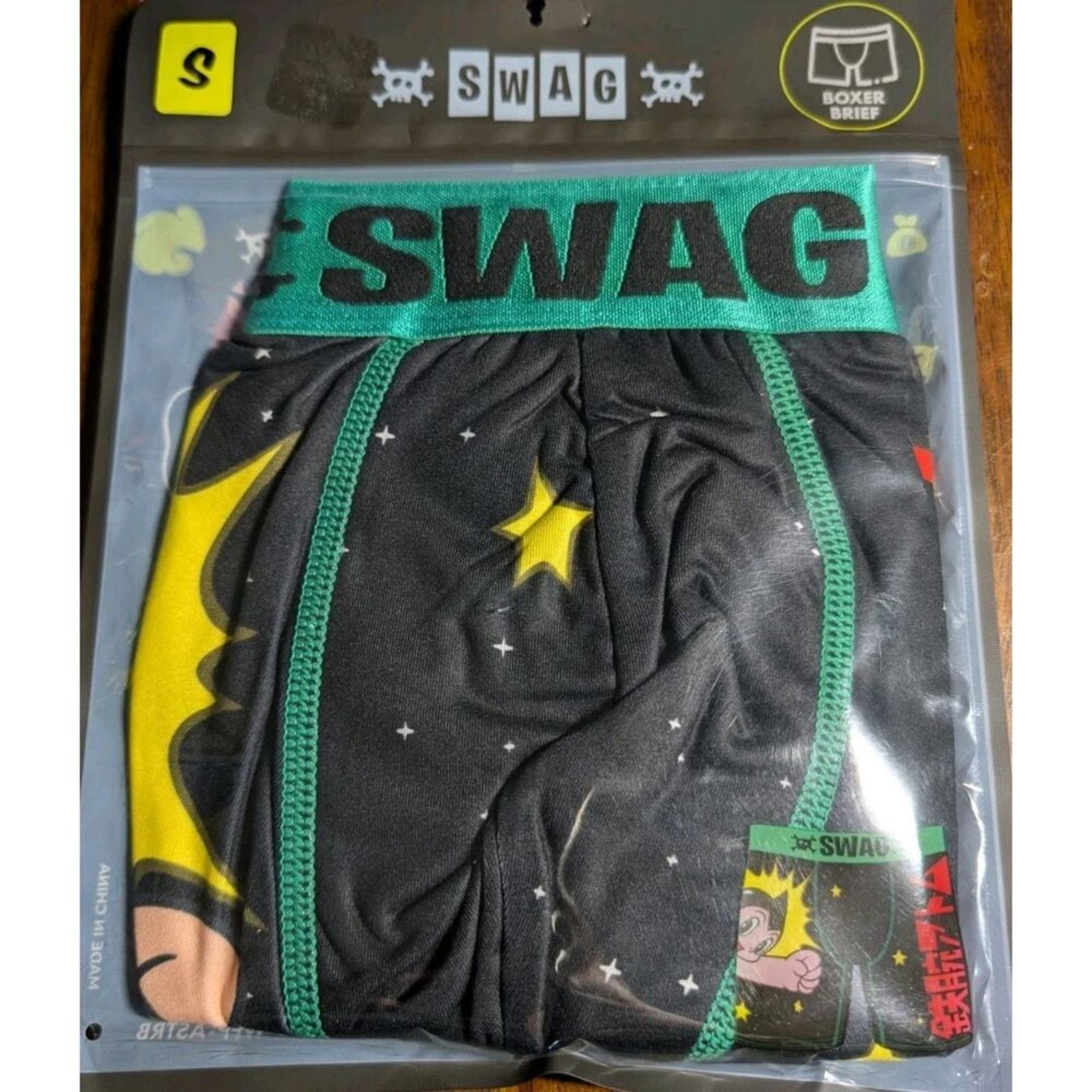 Swarovski Swag Astro Boy Boxer Briefs - Super Retro Design Size ONE SIZE - 1 Thumbnail