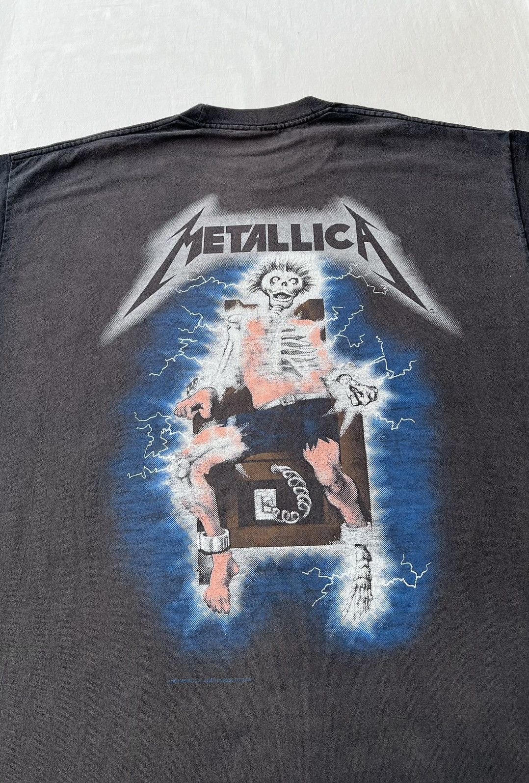 Band Tees Vintage 2000s Metallica Kill 'Em All Lightning 1994 Reprint Size US M / EU 48-50 / 2 - 14 Thumbnail