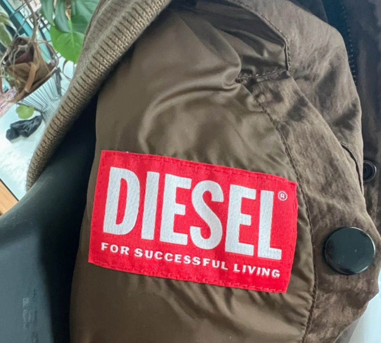 Diesel Diesel Bomber Jacket Tactical Pockets Size US L / EU 52-54 / 3 - 3 Thumbnail