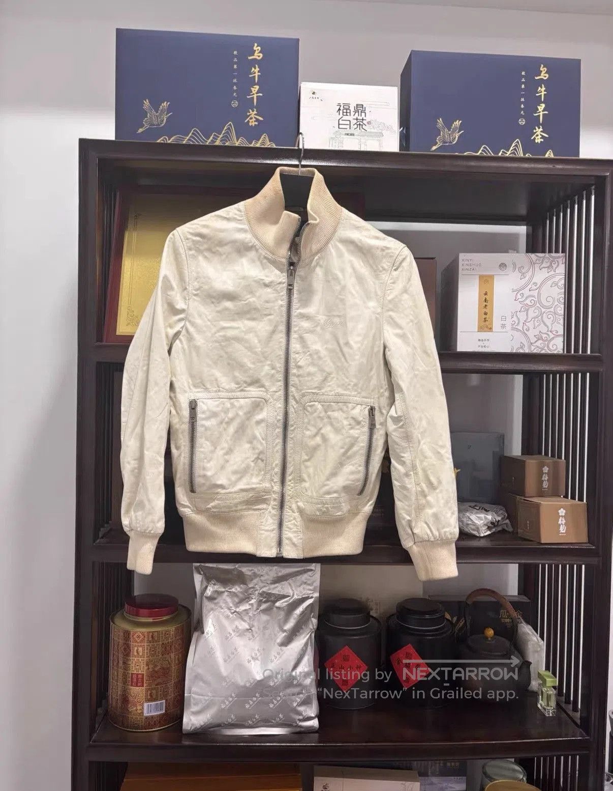Gucci White Bomber Jacket Size S. Size US S / EU 44-46 / 1 - 1 Thumbnail