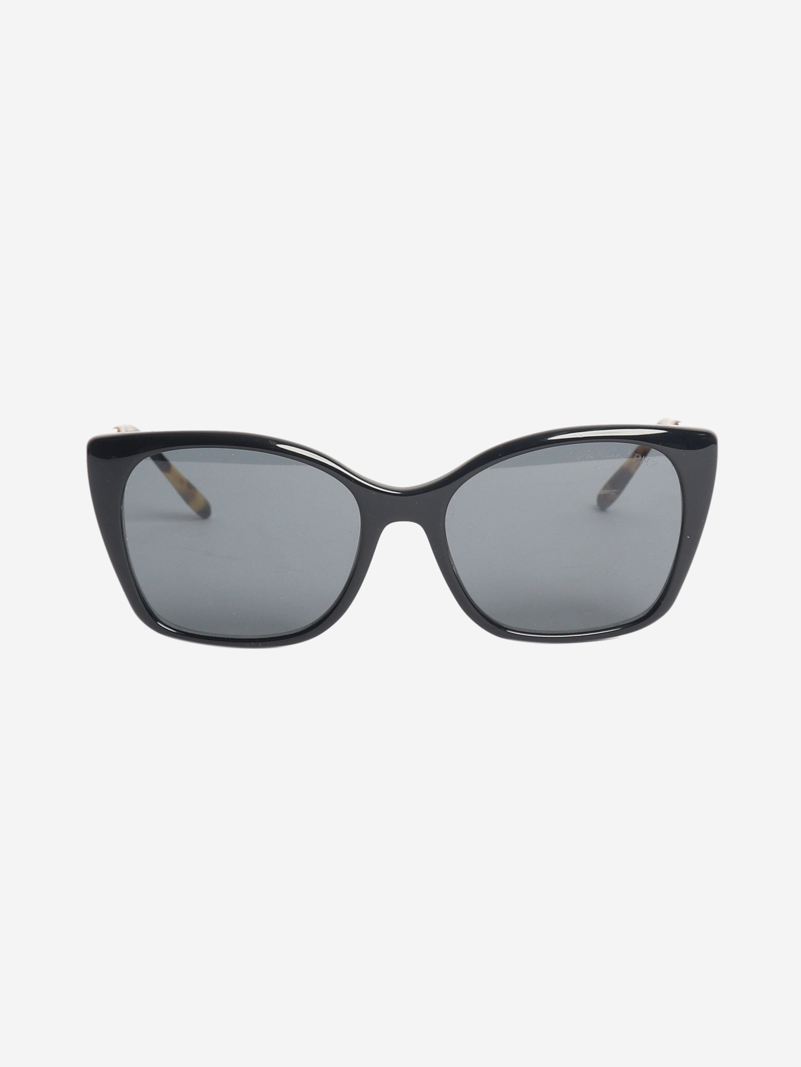 Prada Black tortoiseshell sunglasses Size ONE SIZE - 1 Thumbnail