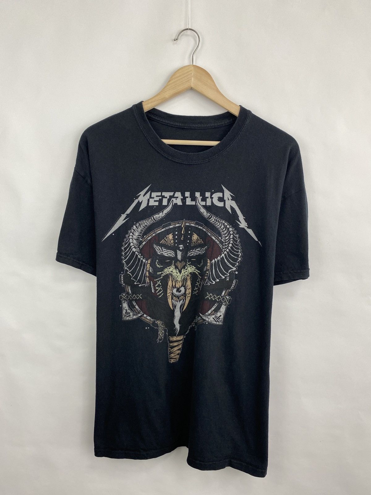 Metallica 🇺🇸💀 Vintage Metallica Rock Band 2017 Rare Retro T-Shirt Y2K Size US XL / EU 56 / 4 - 3 Thumbnail