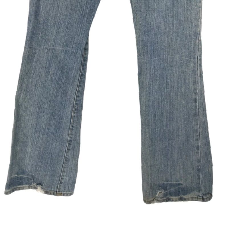 American Eagle Outfitters VINTAGE No — American Eagle Outfitters Women's Artist Flare Jeans Blue Stretch 0 R 28X31 Size 25" / US 0 / IT 36 - 6 Thumbnail