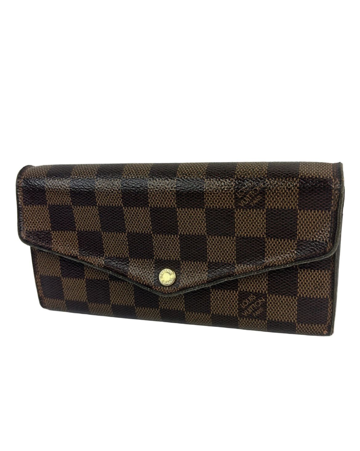 Louis Vuitton Louis Vuitton Damier Ebene Envelope Long Wallet Size ONE SIZE - 1 Thumbnail