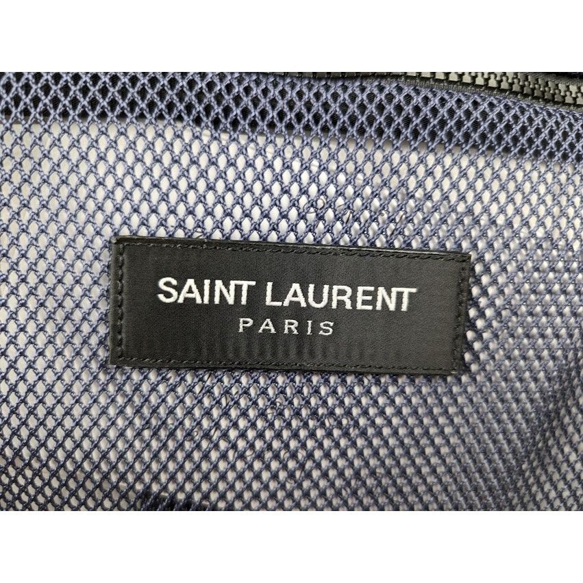 Saint Laurent Paris o1rshd1 Size: OS / SLP Backpack in Mesh & Nylon in Purple Size ONE SIZE - 15 Thumbnail